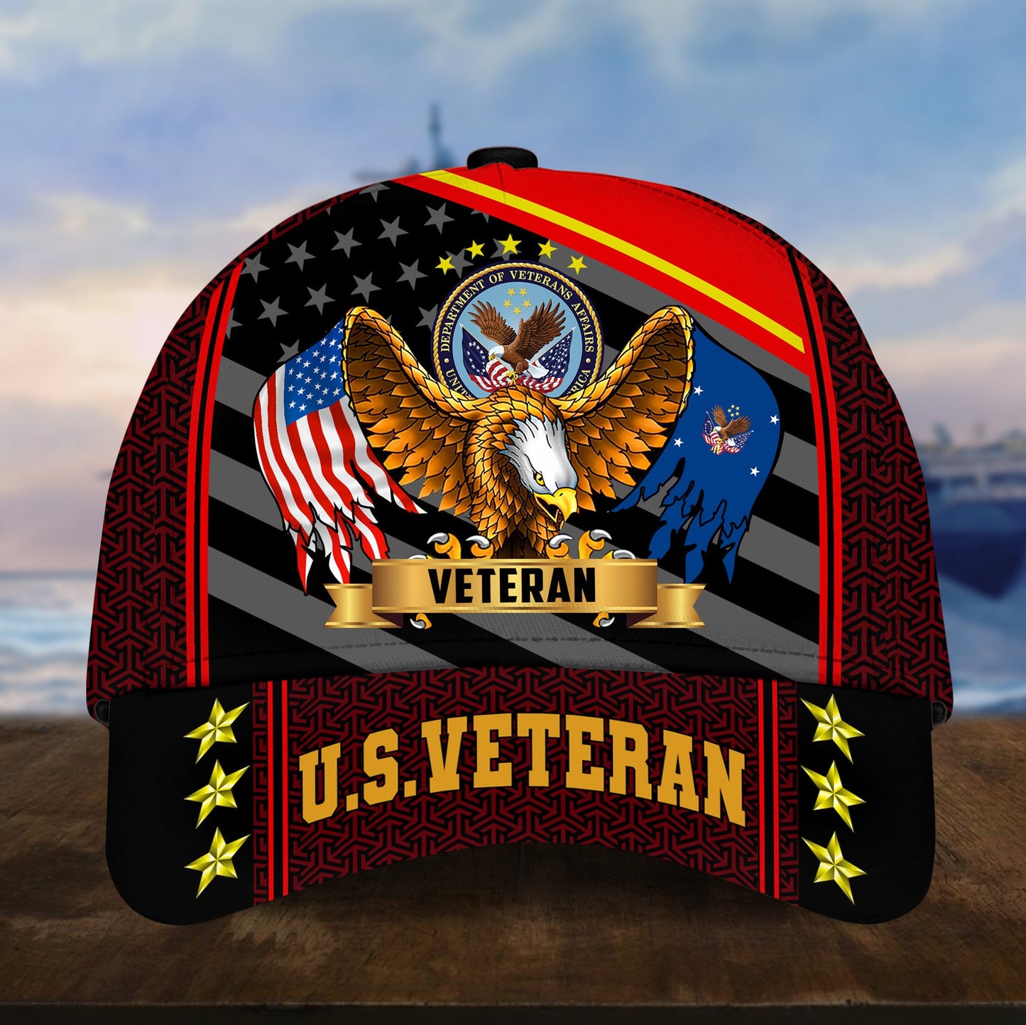 Premium Eagle US Veterans Cap huda200703