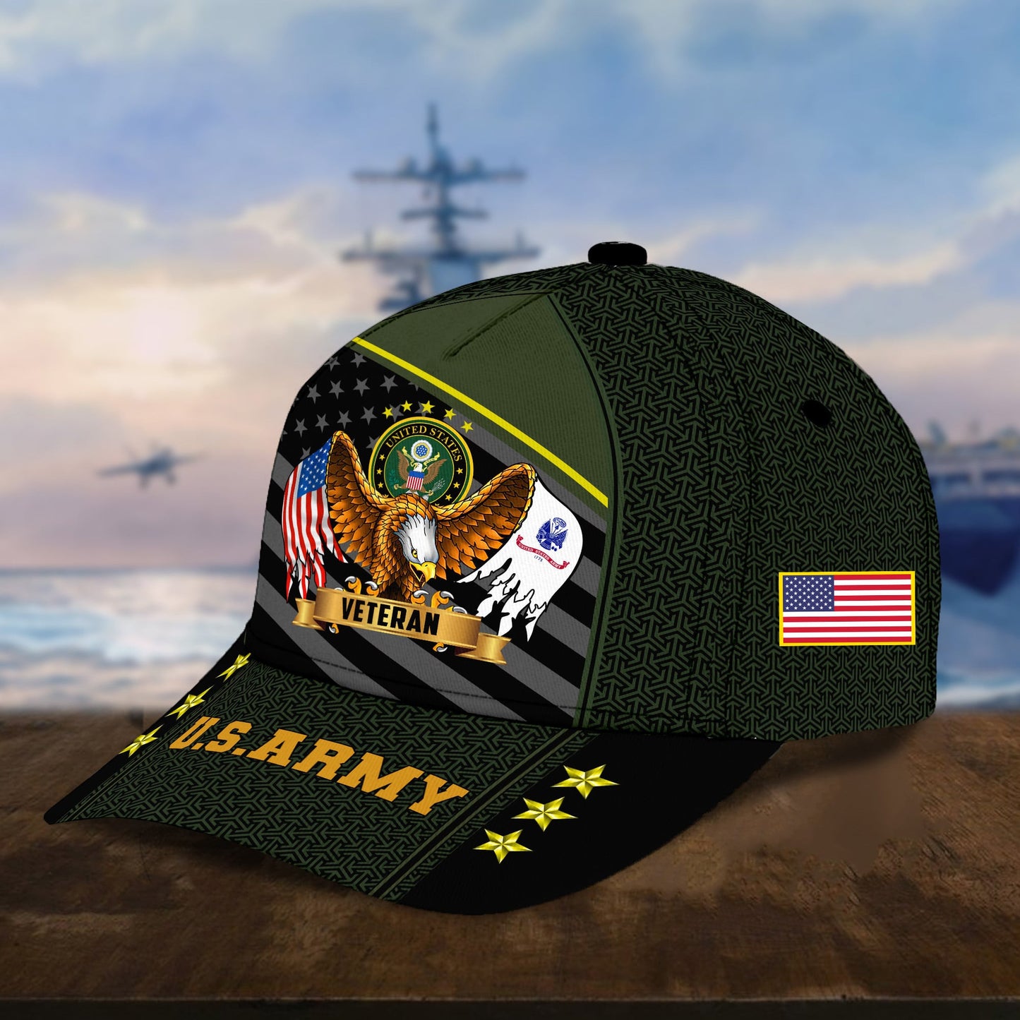 Premium Eagle US Veterans Cap huda200703