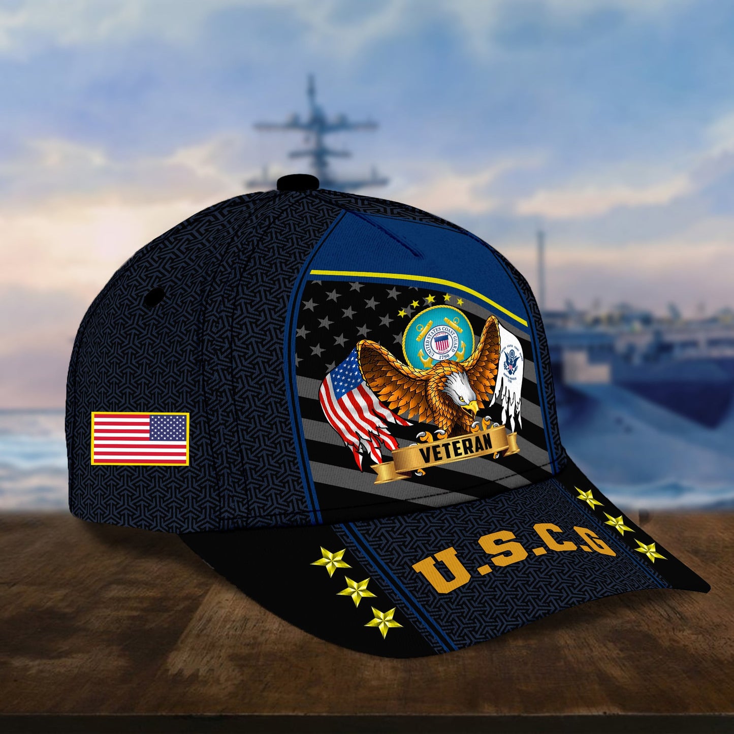 Premium Eagle US Veterans Cap huda200703
