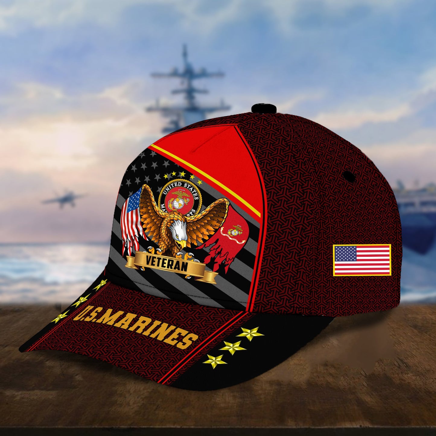Premium Eagle US Veterans Cap huda200703
