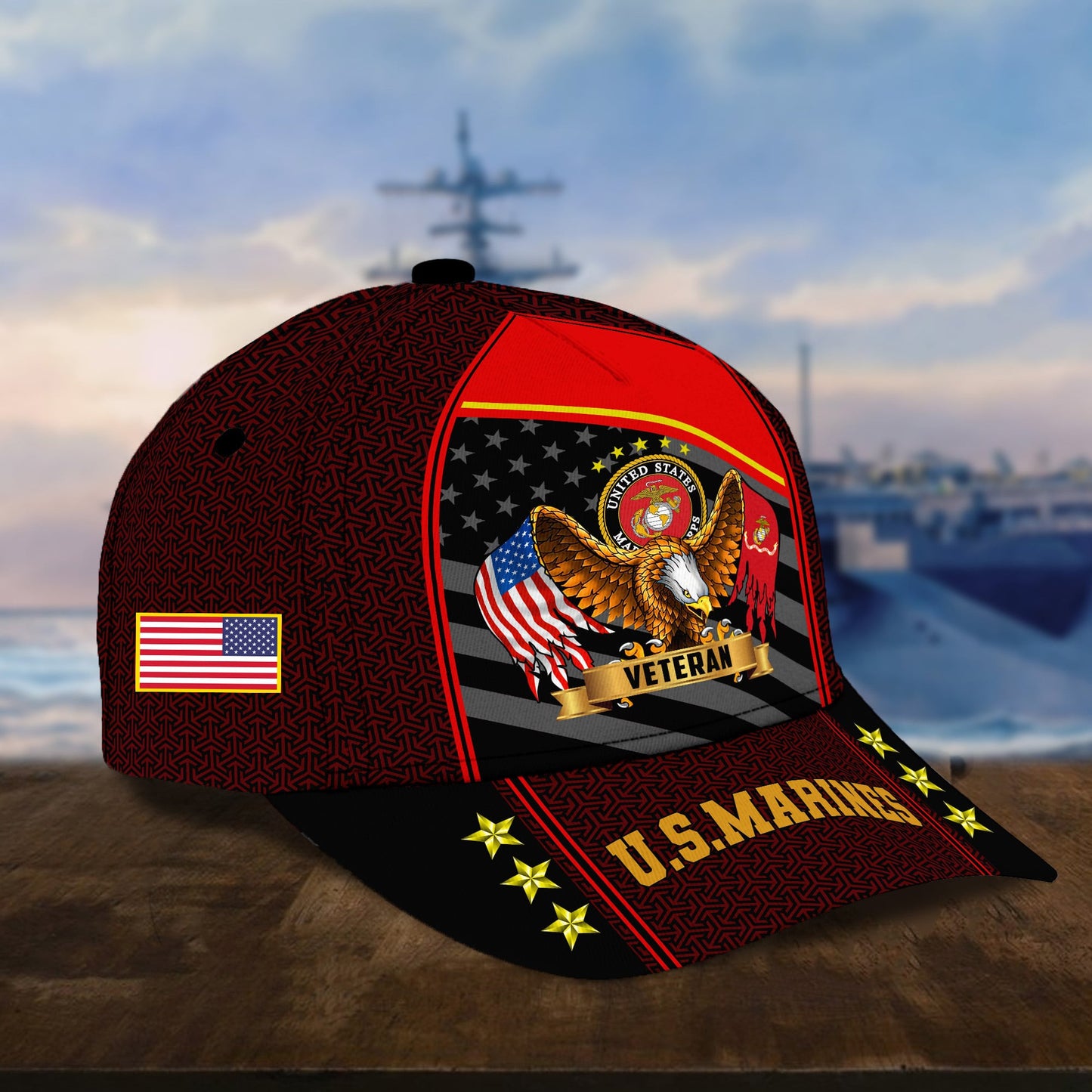 Premium Eagle US Veterans Cap huda200703