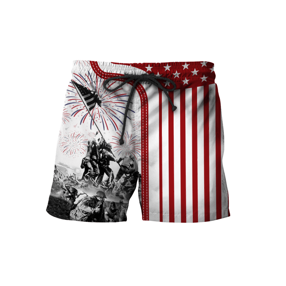 Apparel 4TH Of July - Land of the Free Because of the Brave , Gifts for veterans