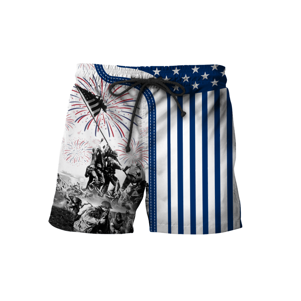 Apparel 4TH Of July - Land of the Free Because of the Brave , Gifts for veterans