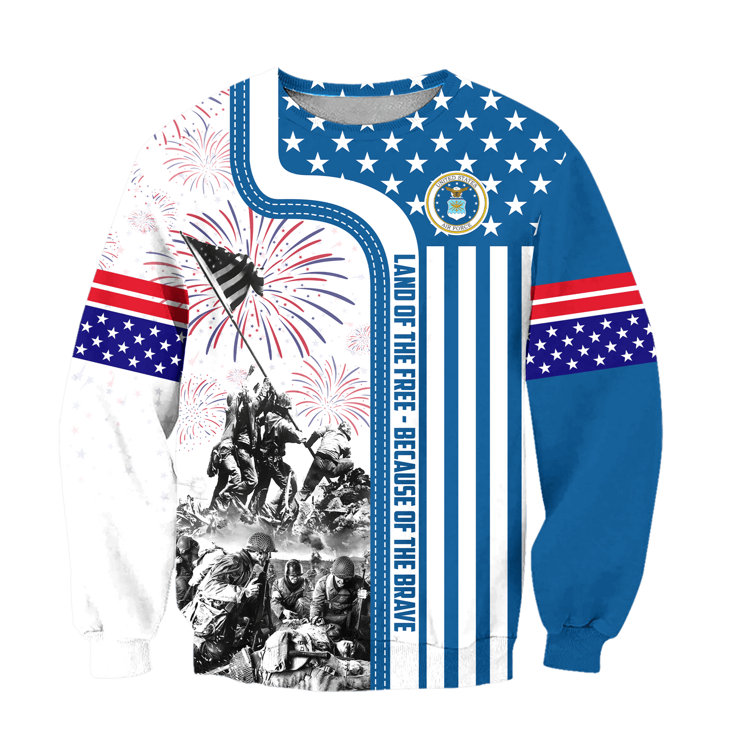Apparel 4TH Of July - Land of the Free Because of the Brave , Gifts for veterans, easychoo.com