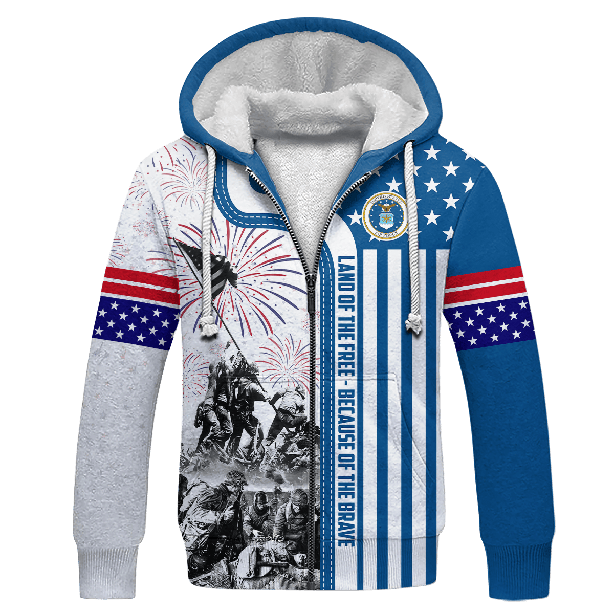 Apparel 4TH Of July - Land of the Free Because of the Brave , Gifts for veterans, easychoo.com