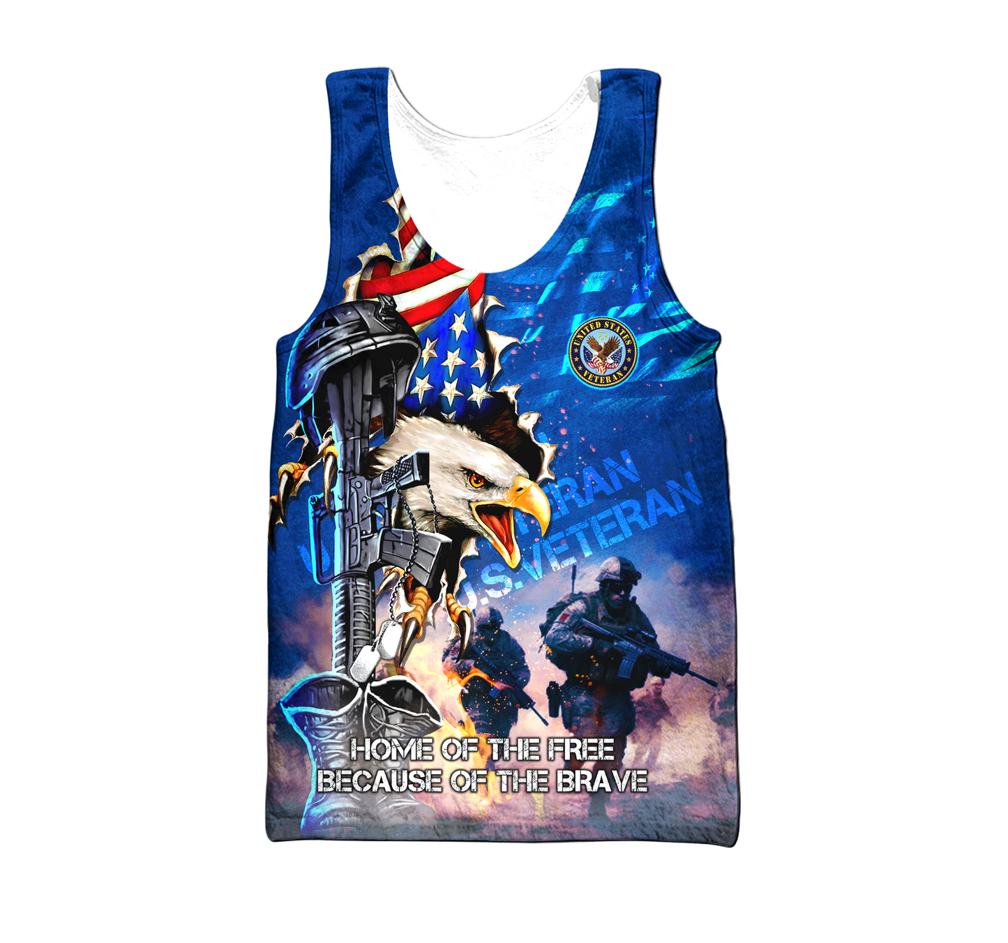Veteran - Freedom veteran all over prints hawaiian shirt, zip hoodie 2025 , gifts for veterans, easychoo.com