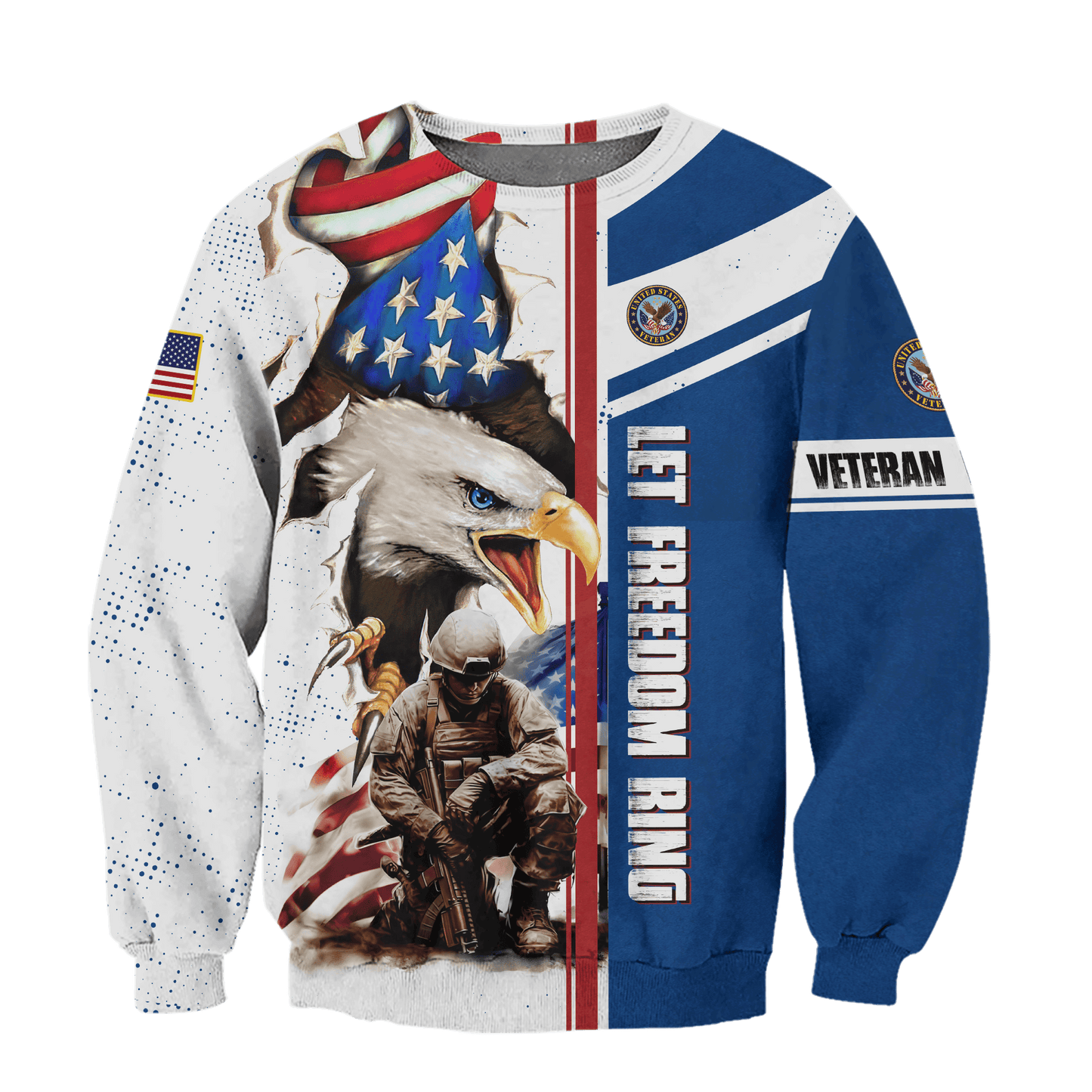 INDEPENDENCE DAY, LET FREEDOM RING , U.S VETERAN SHIRT , Gifts for veterans