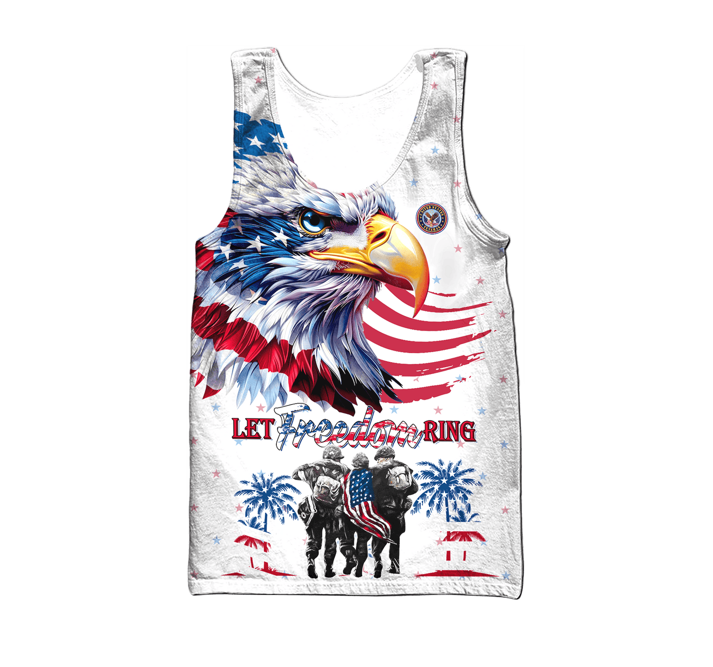Let Freedom Ring - U.S Veteran Shirt , Gifts for veterans