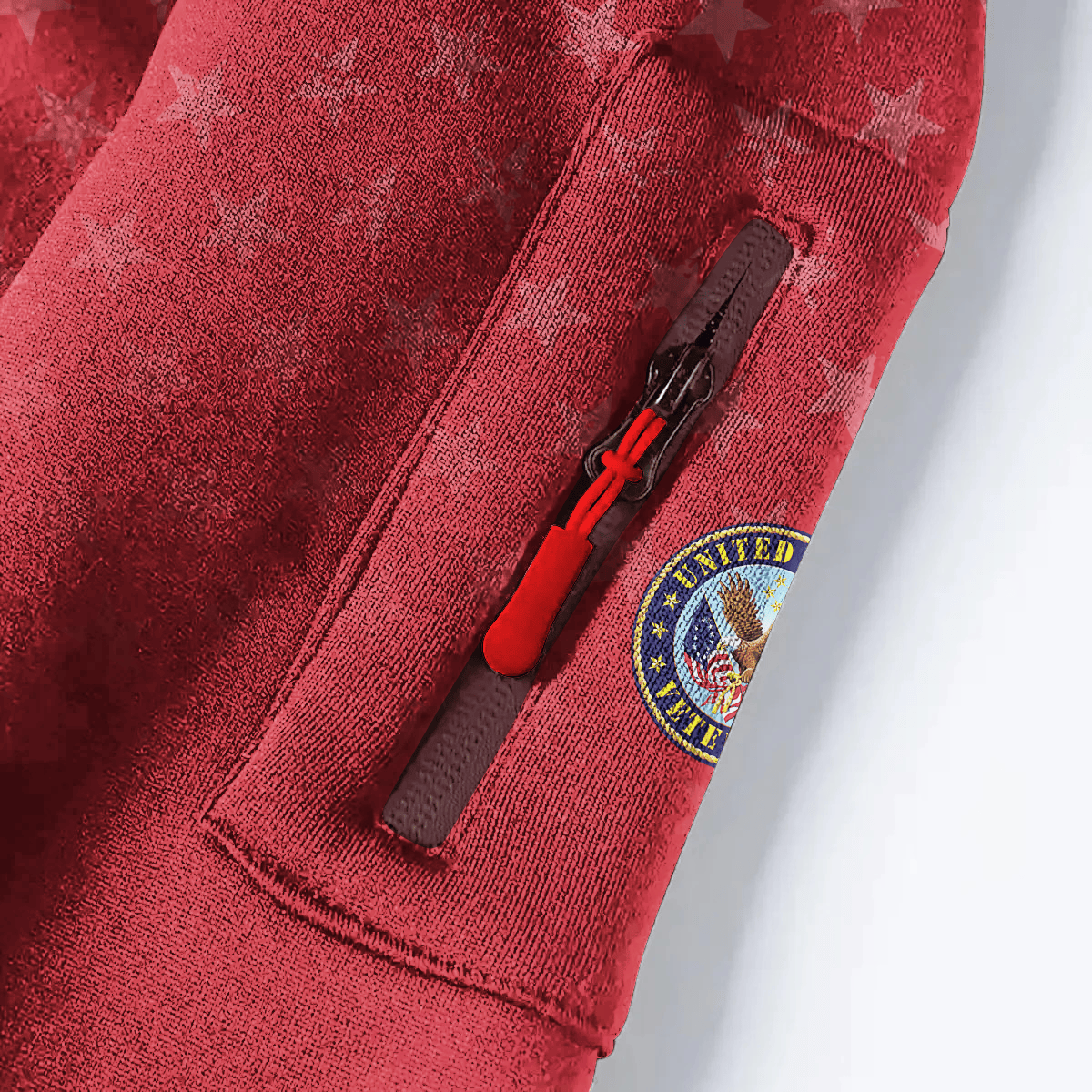 Apparel - Freedom Isn't Free - U.S Veteran Hoodie Half Zipper , Gifts for veterans
