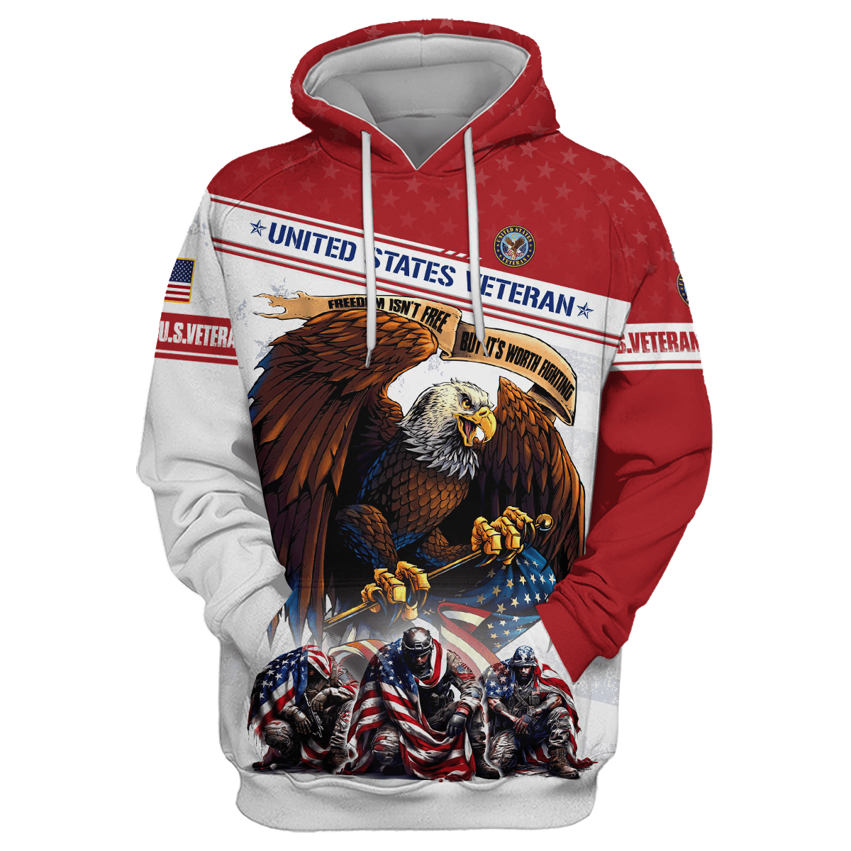 Apparel - Freedom Isn't Free - U.S Veteran Shirt , Gifts for veterans