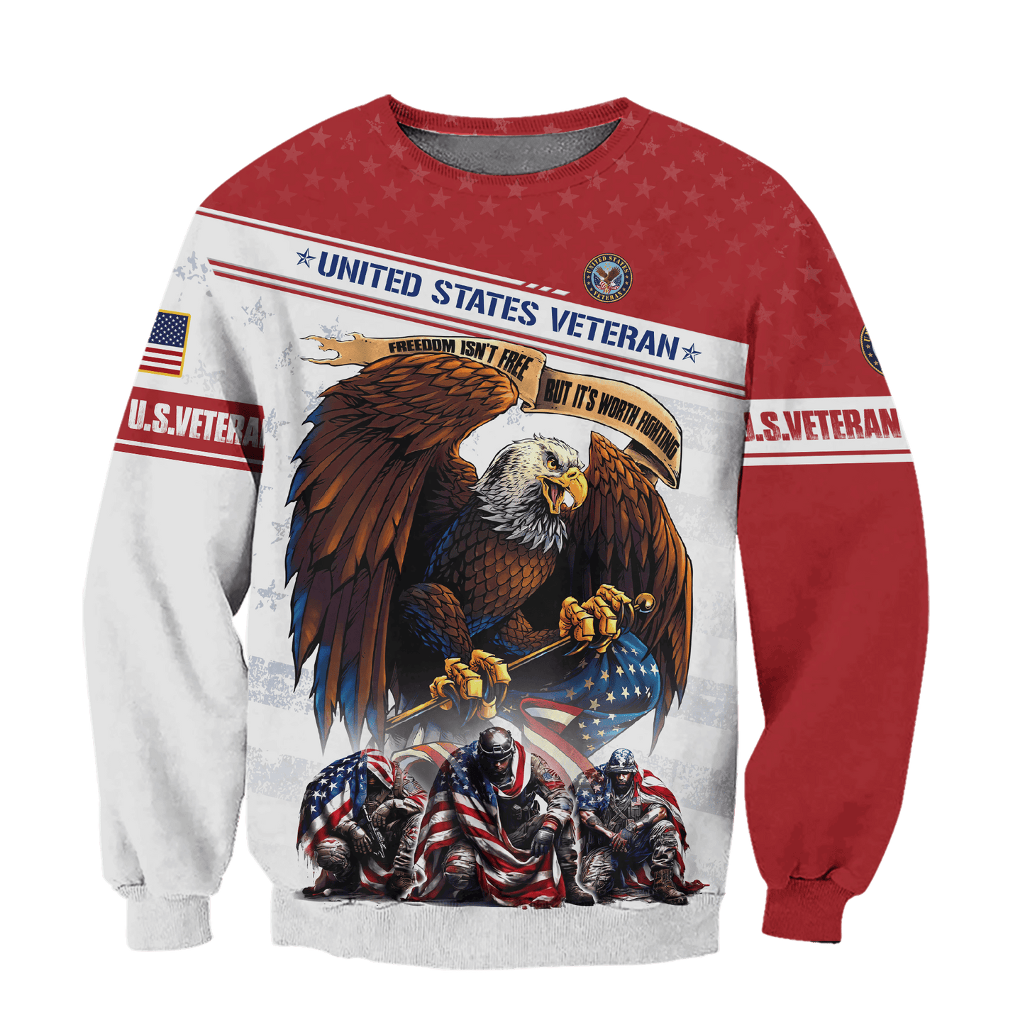 Apparel - Freedom Isn't Free - U.S Veteran Shirt , Gifts for veterans