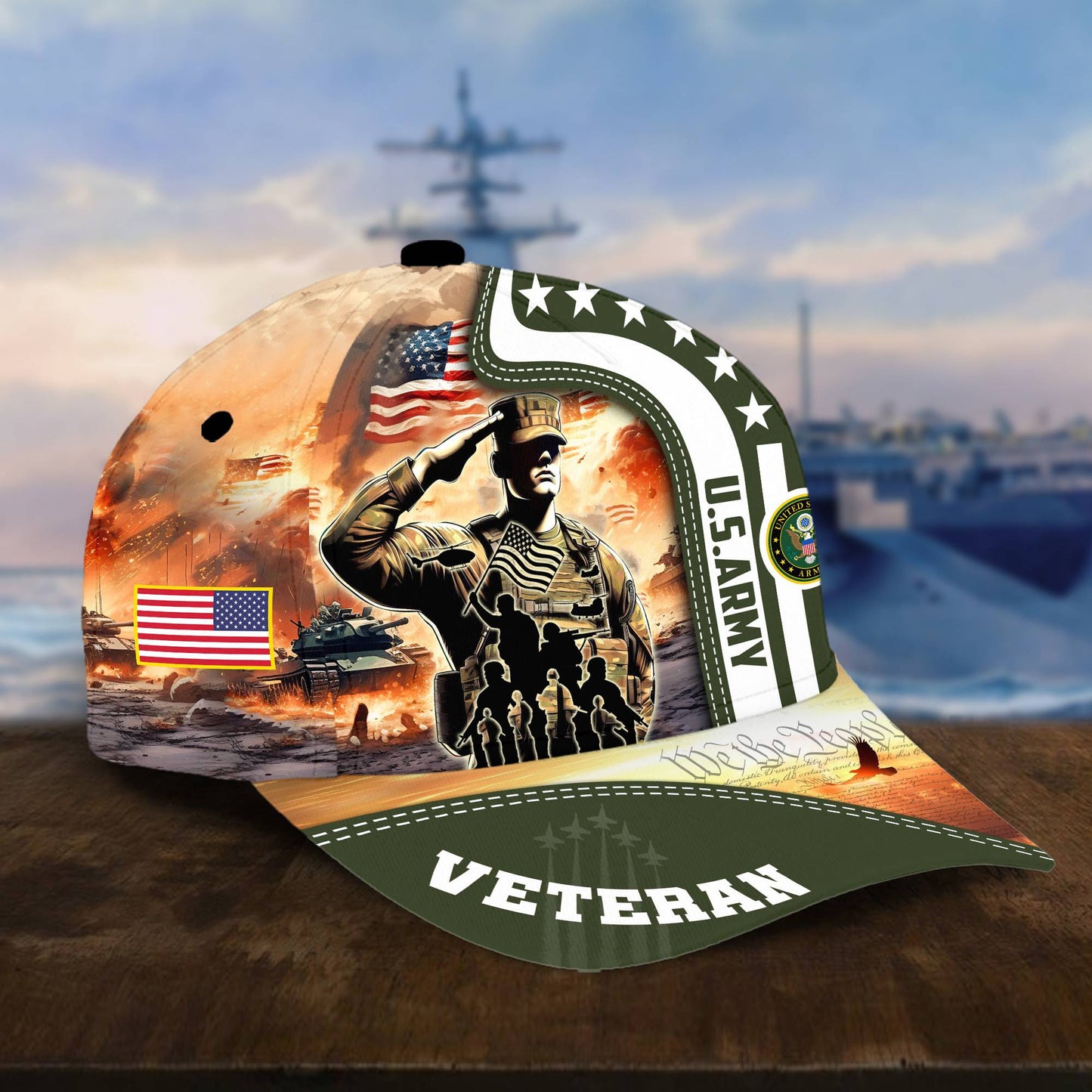 Premium Honoring All Who Served US Veterans Cap, Hat Gifts For Independence Day, Veterans Day huda210601