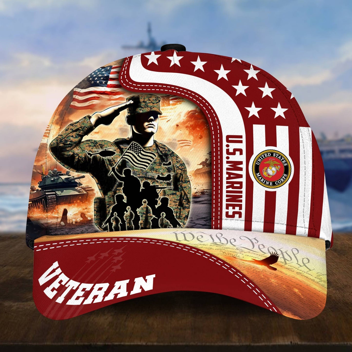 Premium Honoring All Who Served US Veterans Cap, Hat Gifts For Independence Day, Veterans Day huda210601