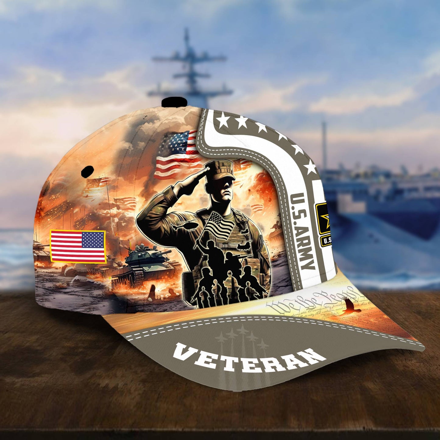Premium Honoring All Who Served US Veterans Cap, Hat Gifts For Independence Day, Veterans Day huda210601