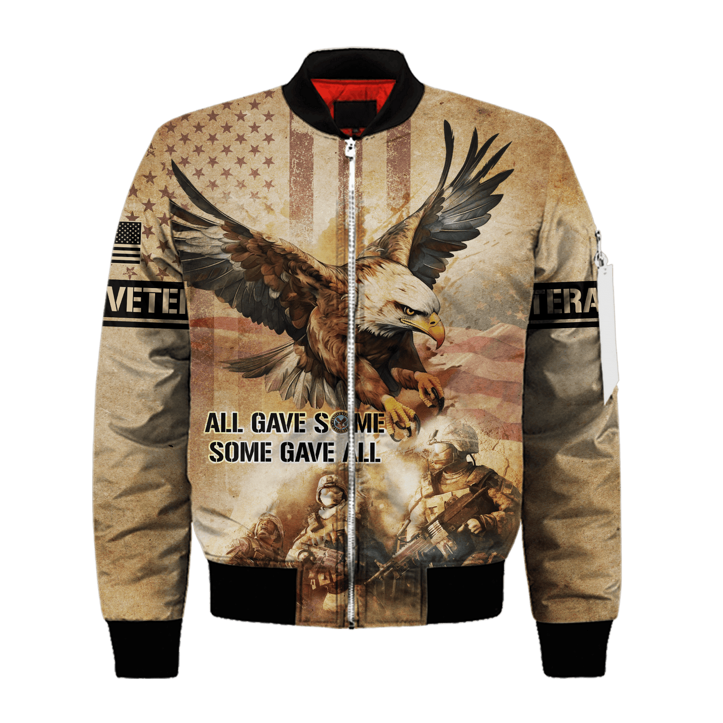 Veterans Shirt Vintage - All Gave Some, Some Gave All - All Over Prints , Gifts for veterans