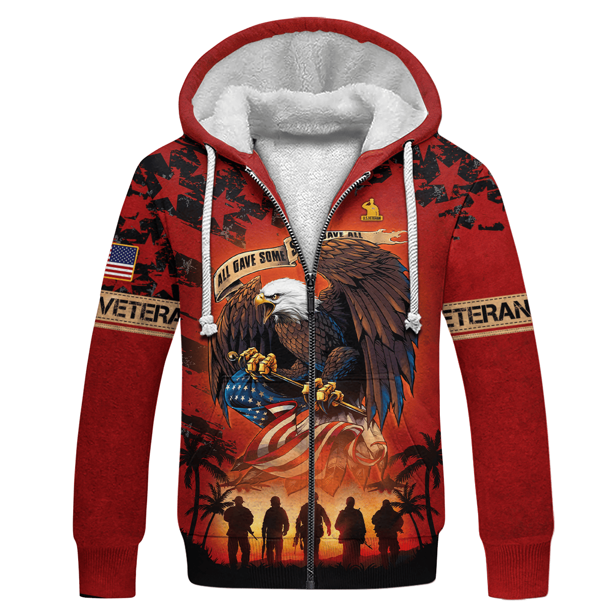 Veterans Shirt - All Gave Some, Some Gave All - All Over Prints , Gifts for veterans