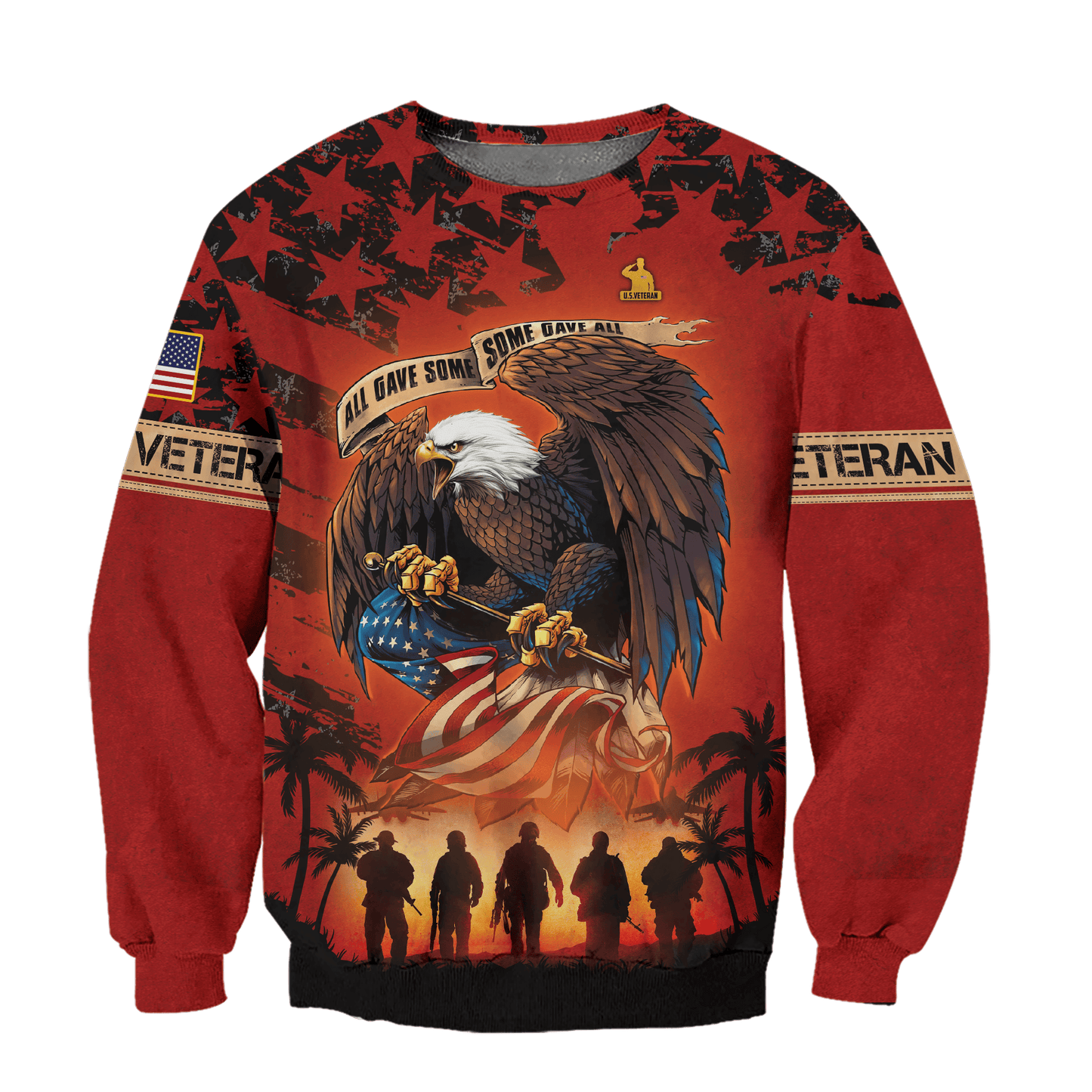 Veterans Shirt - All Gave Some, Some Gave All - All Over Prints , Gifts for veterans