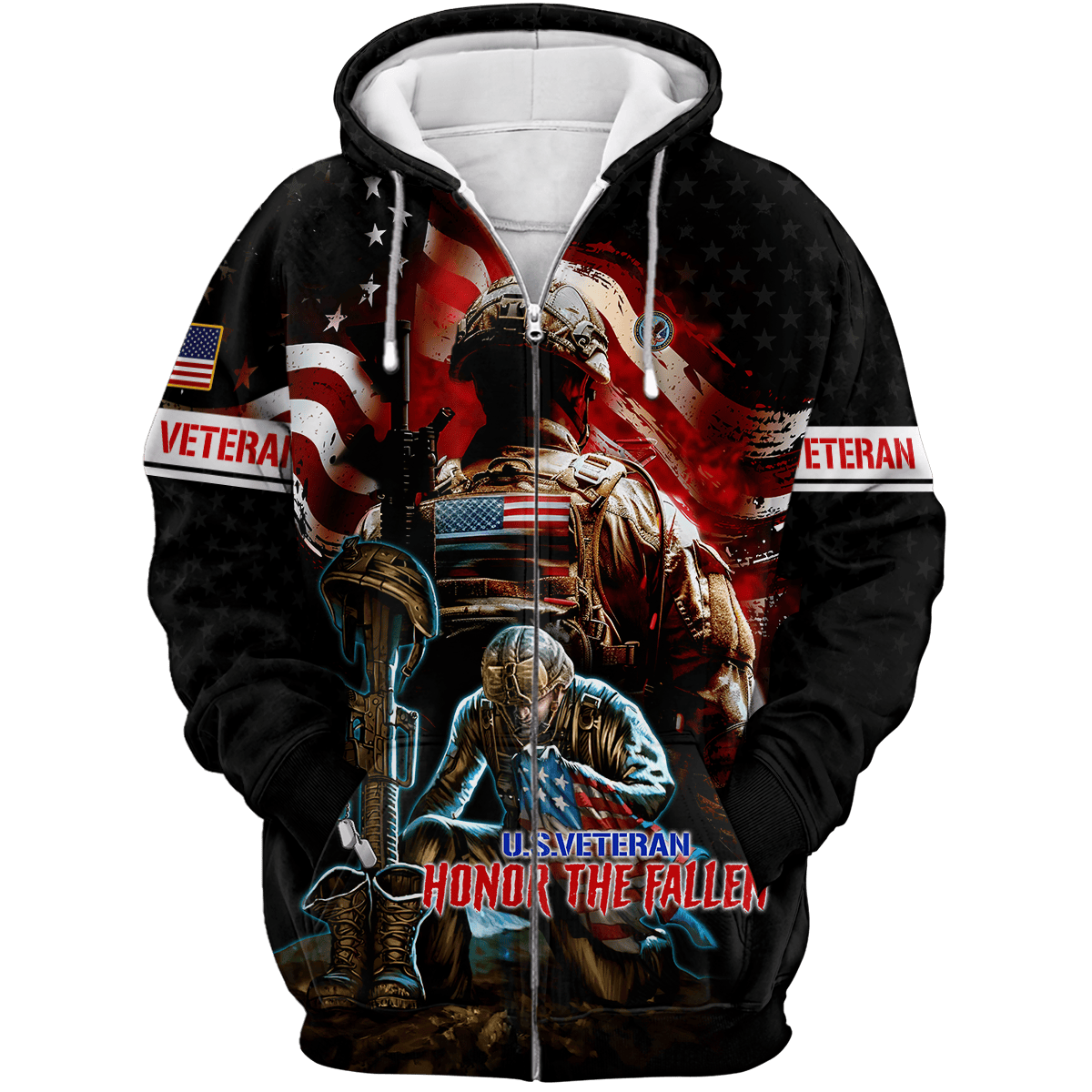 Veterans Shirt - Honor The Fallen - All Over Prints , Gifts for veterans