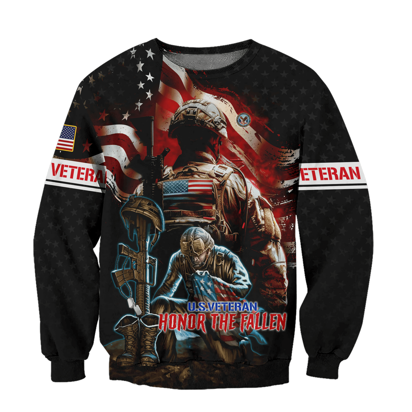 Veterans Shirt - Honor The Fallen - All Over Prints , Gifts for veterans
