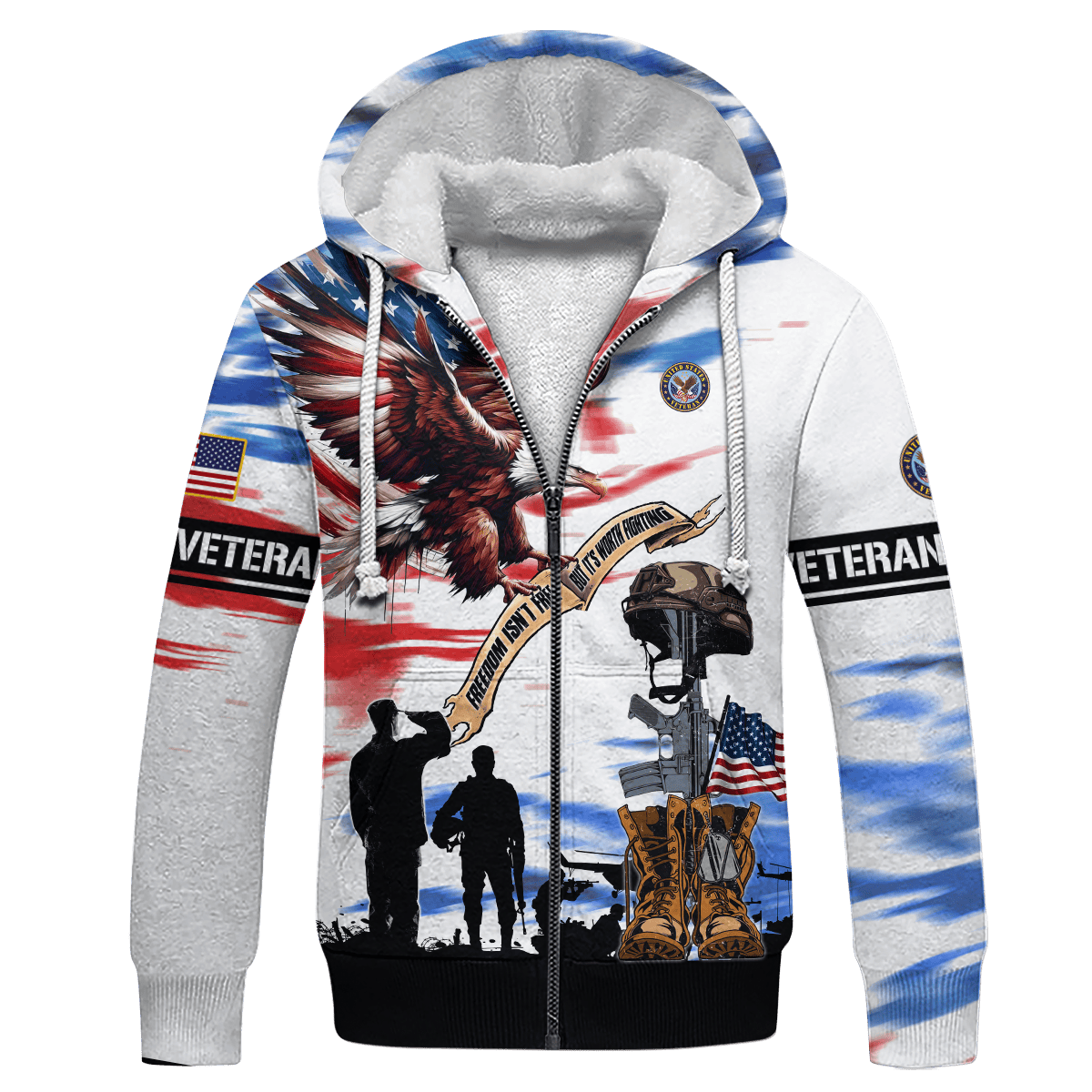 U.S Veteran - Freedom Isn't Free - All Over Prints Shirt , Gifts for veterans