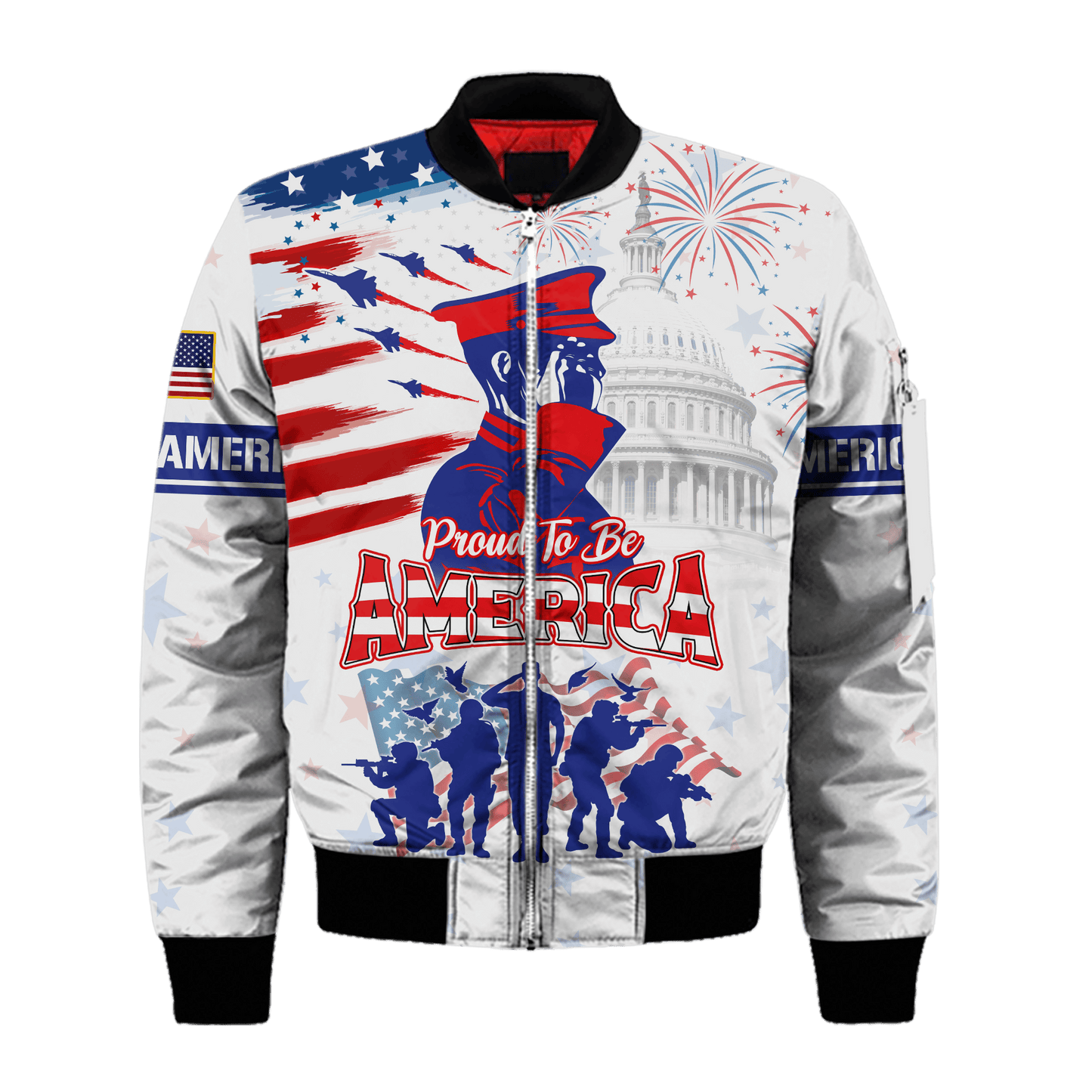 U.S Veteran - Proud to be American - All Over Prints Shirt , Gifts for veterans
