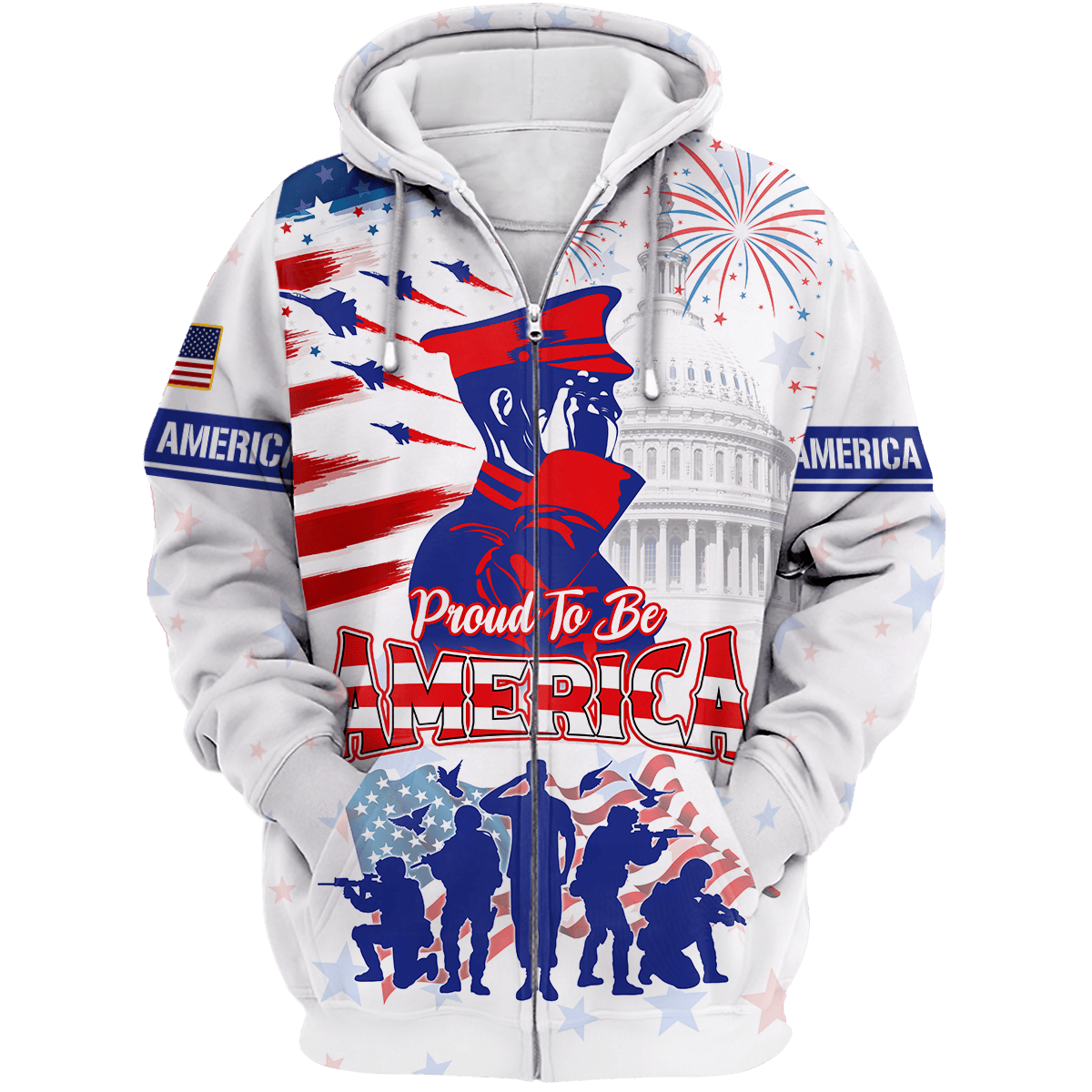 U.S Veteran - Proud to be American - All Over Prints Shirt , Gifts for veterans