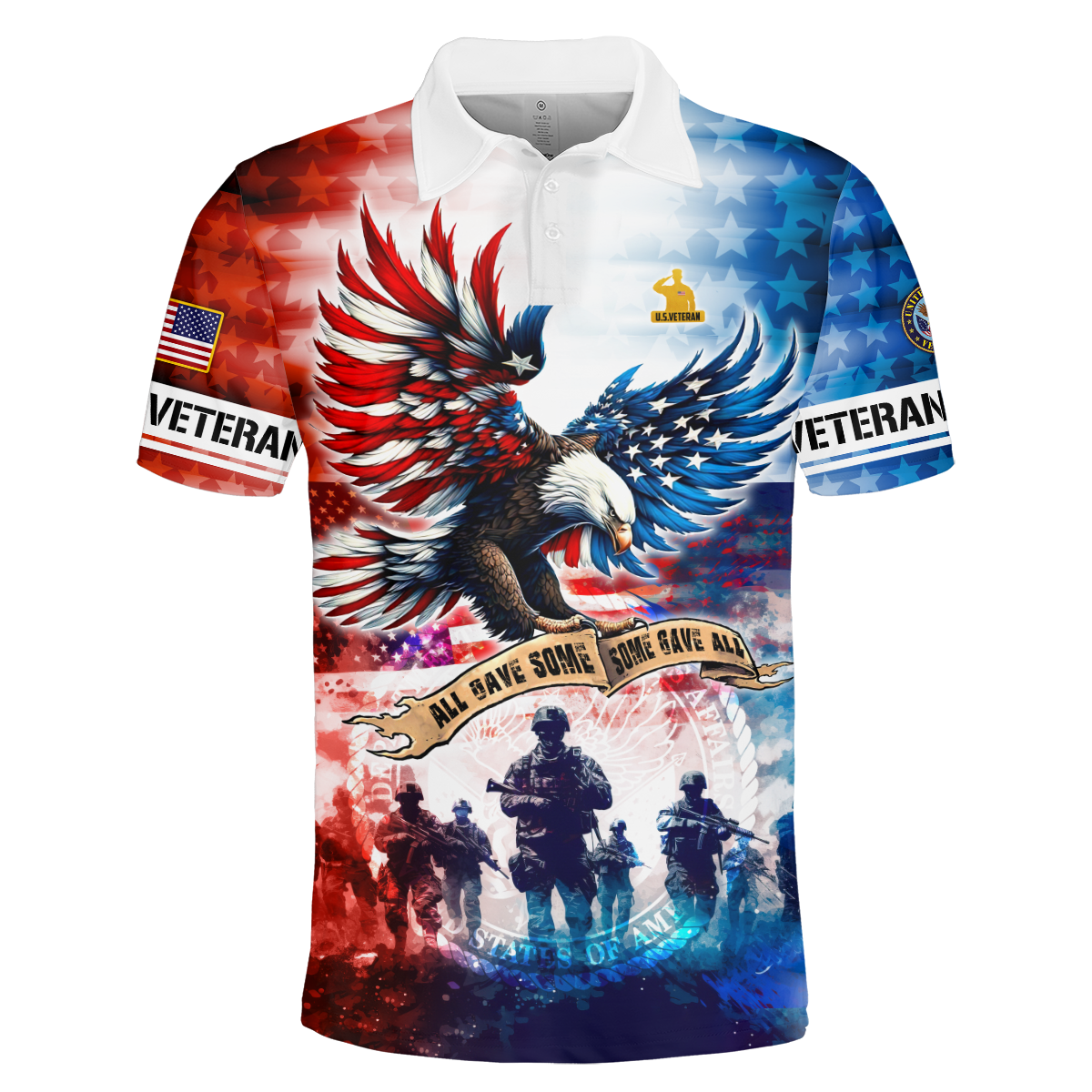 PREMIUM ALL GAVE SOME, SOME GAVE ALL - HAWAII SHIRT , Gifts for veterans, easychoo.com