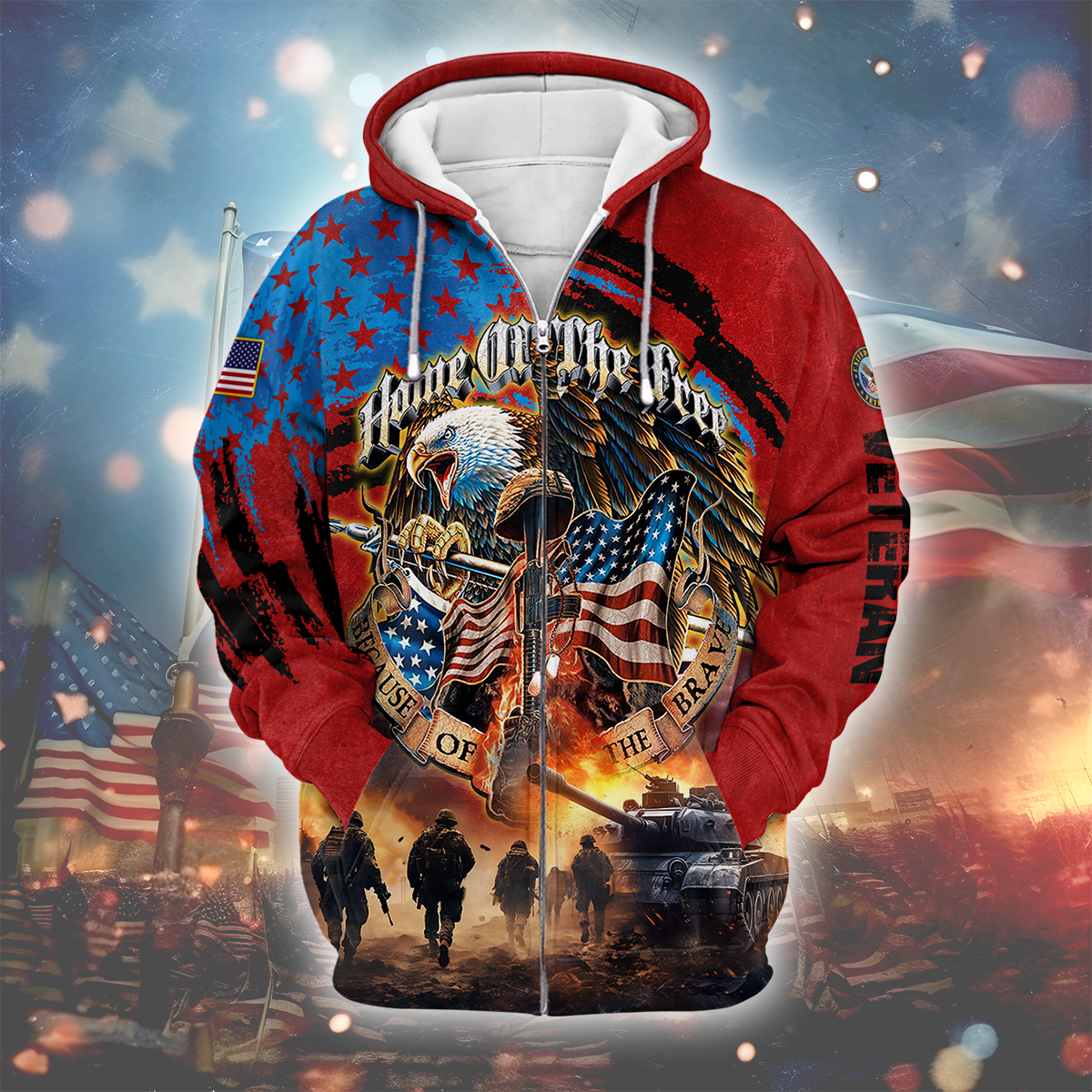 PREMIUM HOME OF THE FREE - HAWAII SHIRT , Gifts for veterans