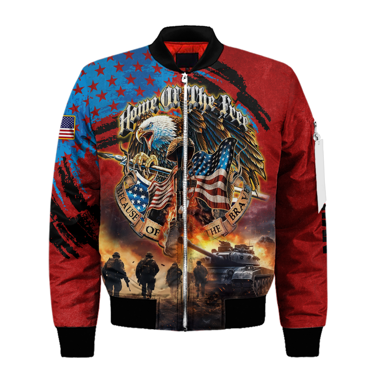 PREMIUM HOME OF THE FREE - HAWAII SHIRT , Gifts for veterans