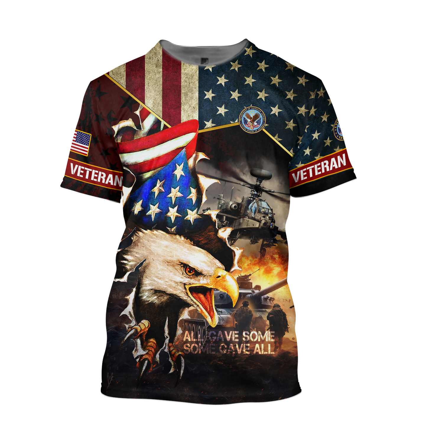 Premium U.S - All Gave Some, Some Gave All - U.S Veteran Shirts , Gifts for veterans, easychoo.com