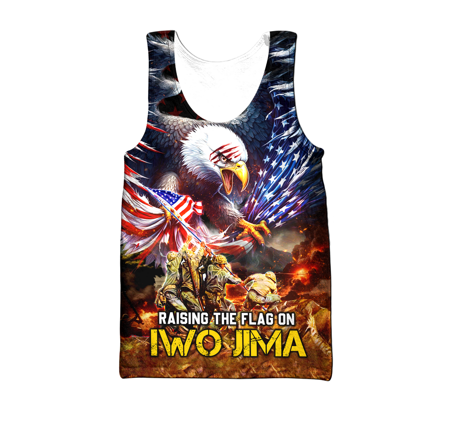 Premium U.S - Raising the Flag on Iwo Jima - U.S Veteran Shirts , Gifts for veterans, easychoo.com