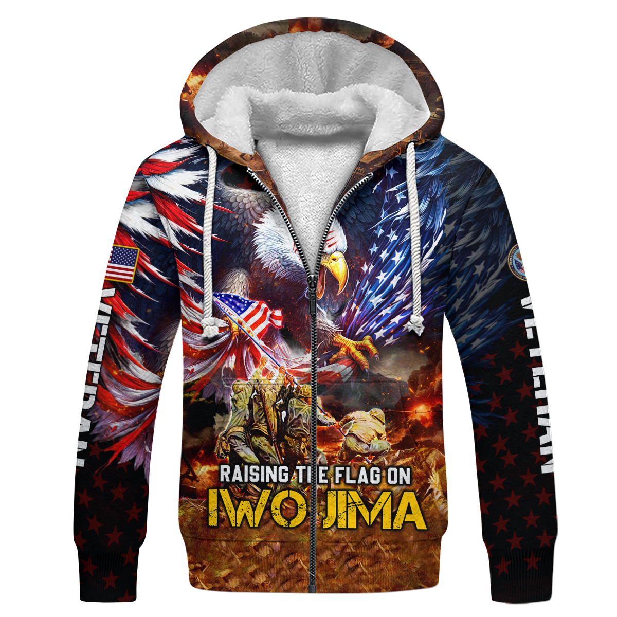Premium U.S - Raising the Flag on Iwo Jima - U.S Veteran Shirts , Gifts for veterans, easychoo.com