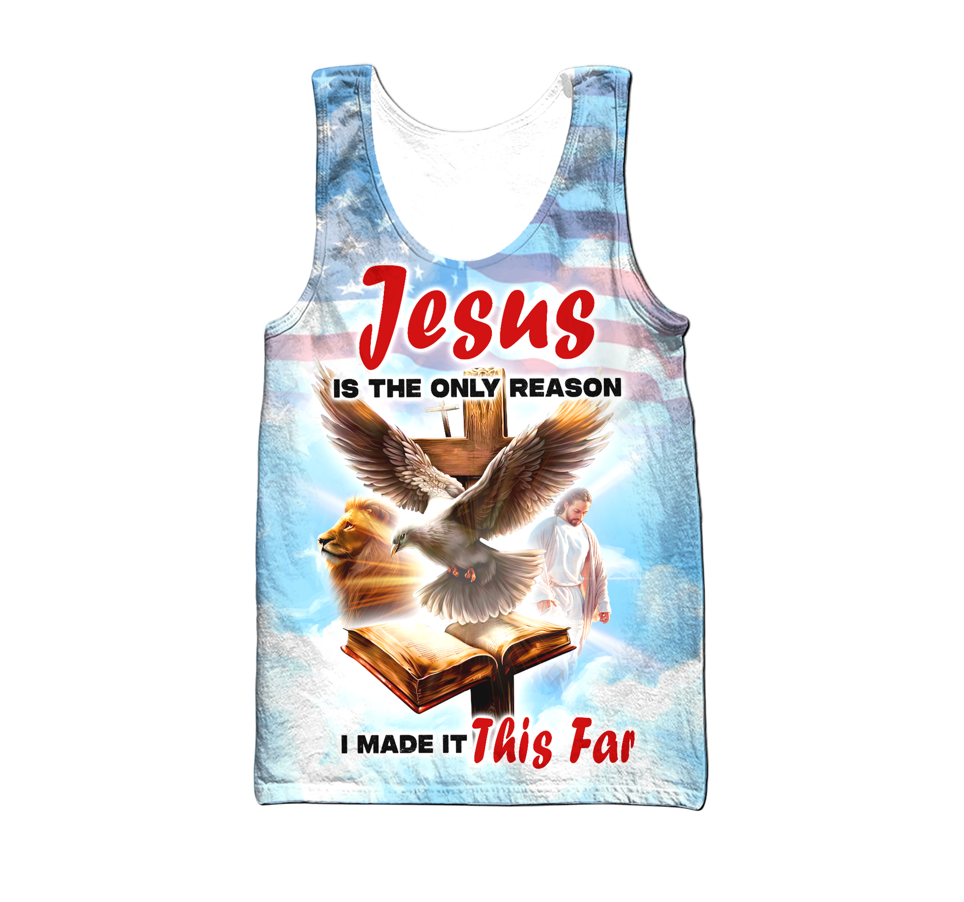 Premium U.S - Jesus is the only reason - Hoodie All over Prints, easychoo.com