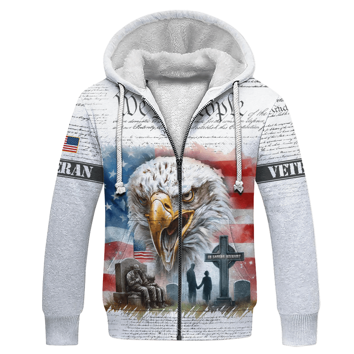 Proudly Served US Veterans, Hawaiian Shirt, We The People, easychoo.com