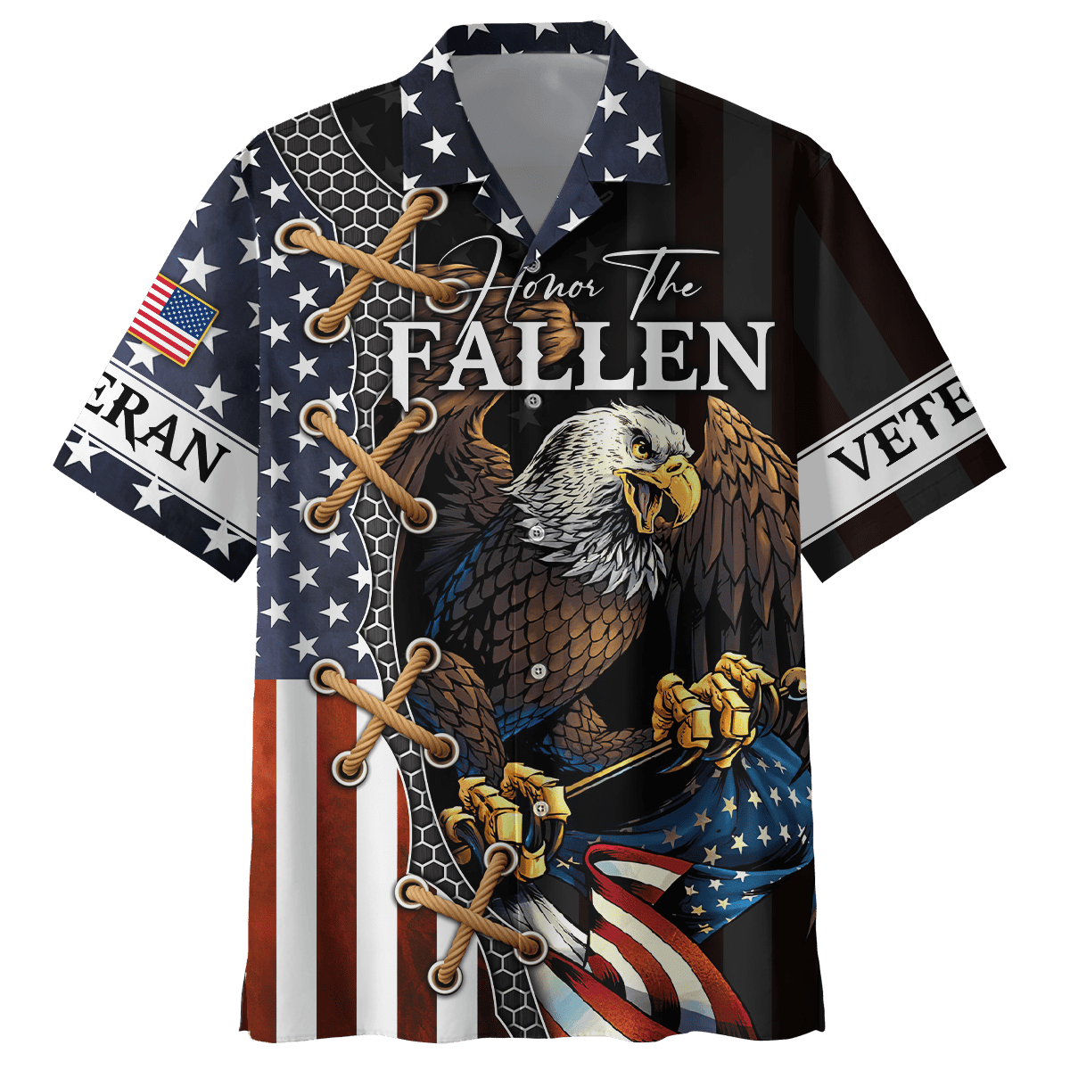 Proudly Served US Veterans, Honor The Fallen, Zip Hoodie
