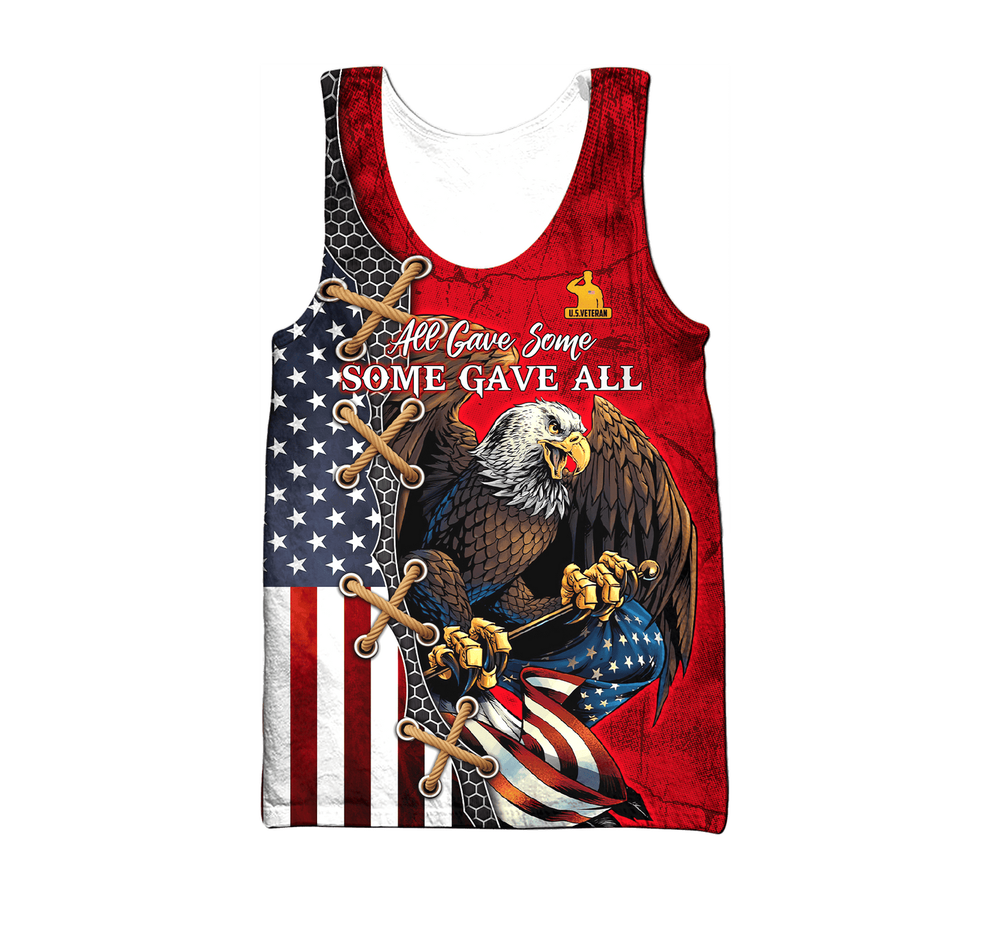 US Veterans, All Gave Some - Some Gave All, Zip Hoodie