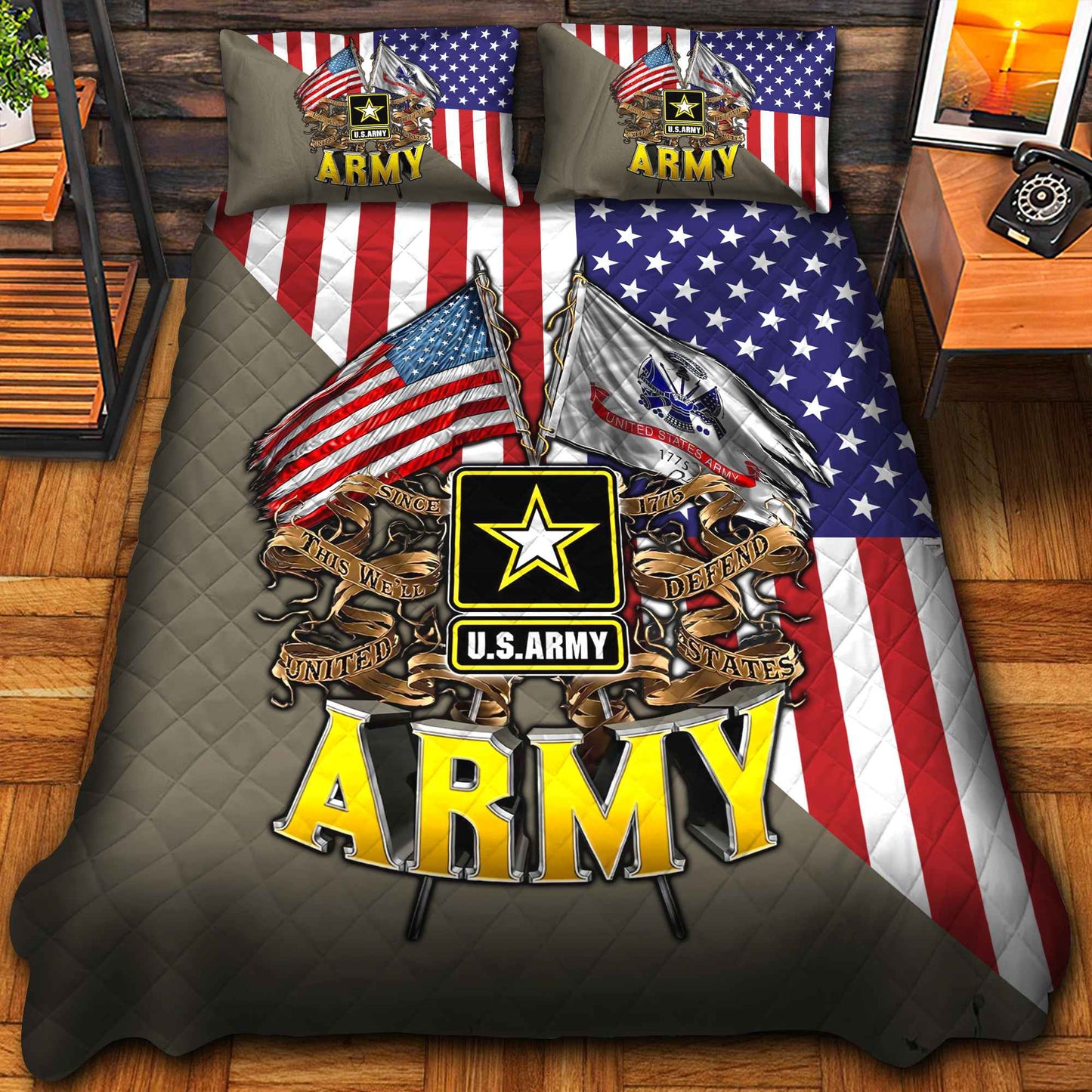 Premium Honoring All Who Served US Veterans Bedding Set da270801, Gifts For US Veterans, Gifts For Veterans Day