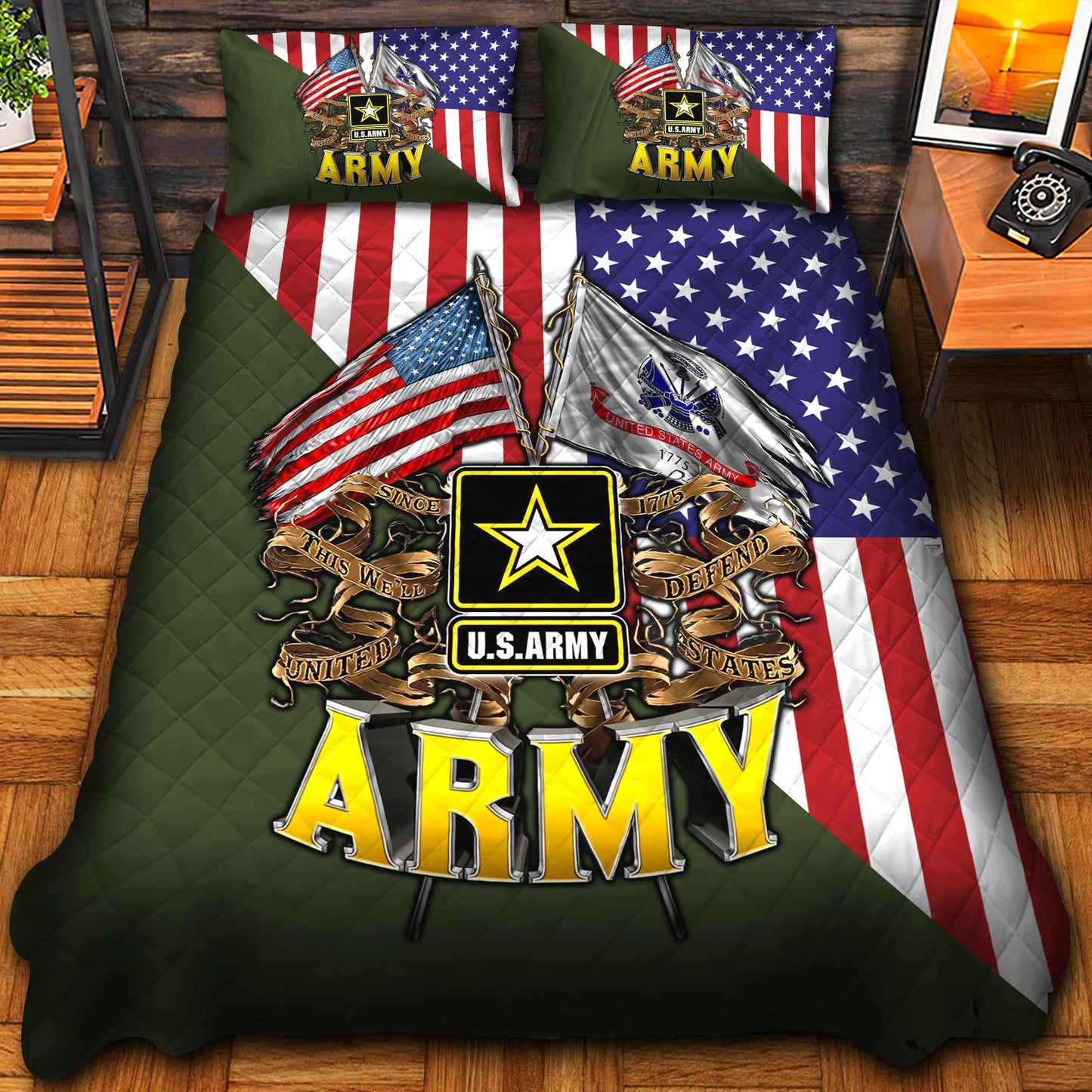 Premium Honoring All Who Served US Veterans Bedding Set da270801, Gifts For US Veterans, Gifts For Veterans Day