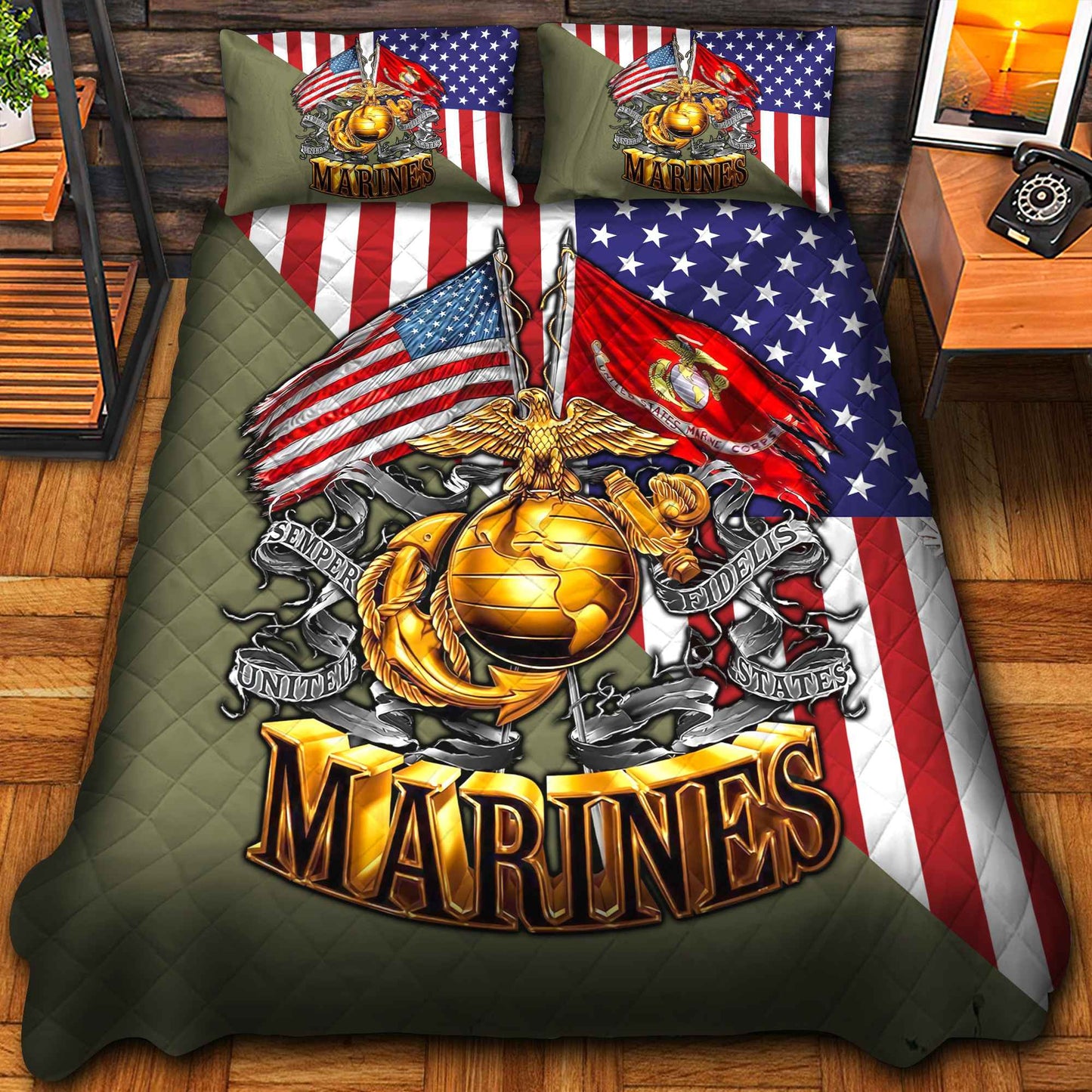 Premium Honoring All Who Served US Veterans Bedding Set da270801, Gifts For US Veterans, Gifts For Veterans Day