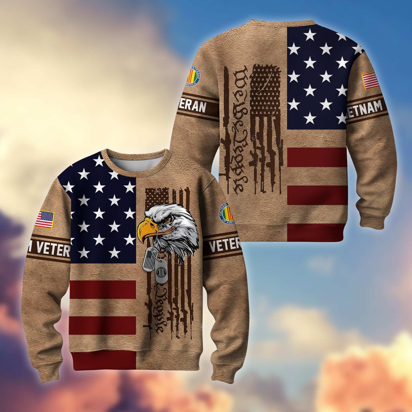 Premium US Veterans Sweatshirt da040902, Gifts For US Veterans, Gifts For Veterans Day