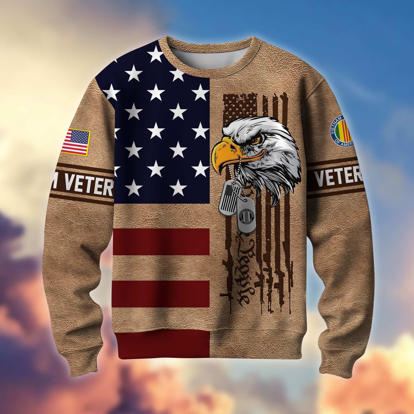 Premium US Veterans Sweatshirt da040902, Gifts For US Veterans, Gifts For Veterans Day