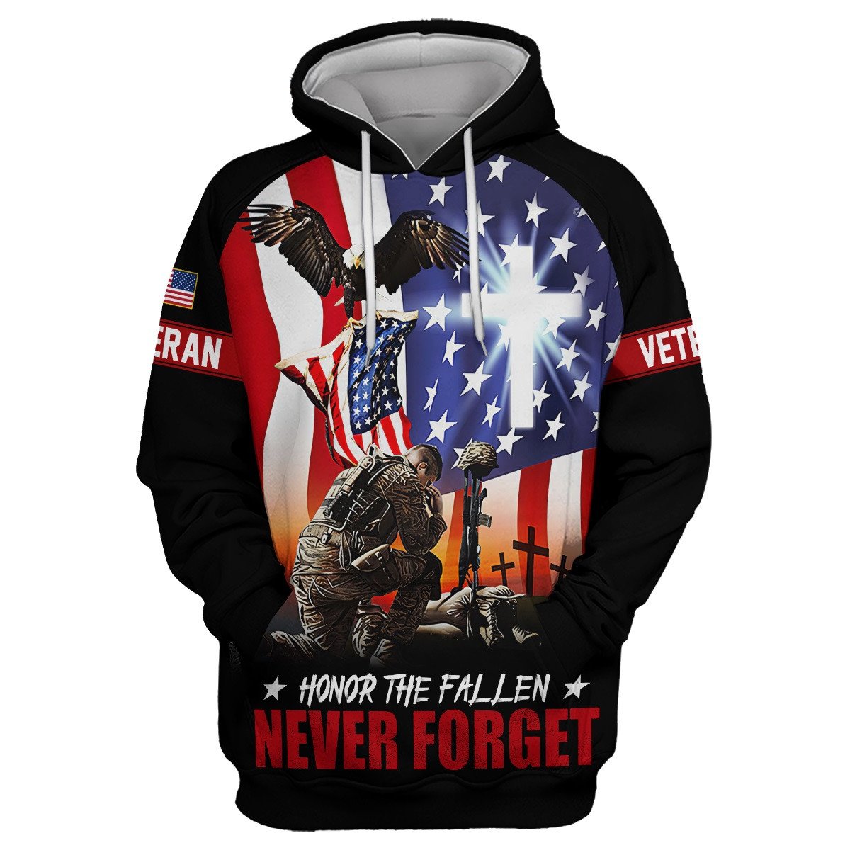 Honor The Fallen Never Forget - US Veteran, Gifts for Veterans, Veterans Day, easychoo.com