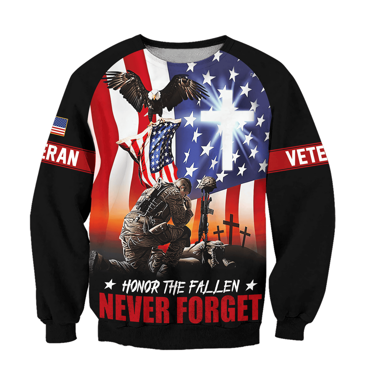 Honor The Fallen Never Forget - US Veteran, Gifts for Veterans, Veterans Day, easychoo.com