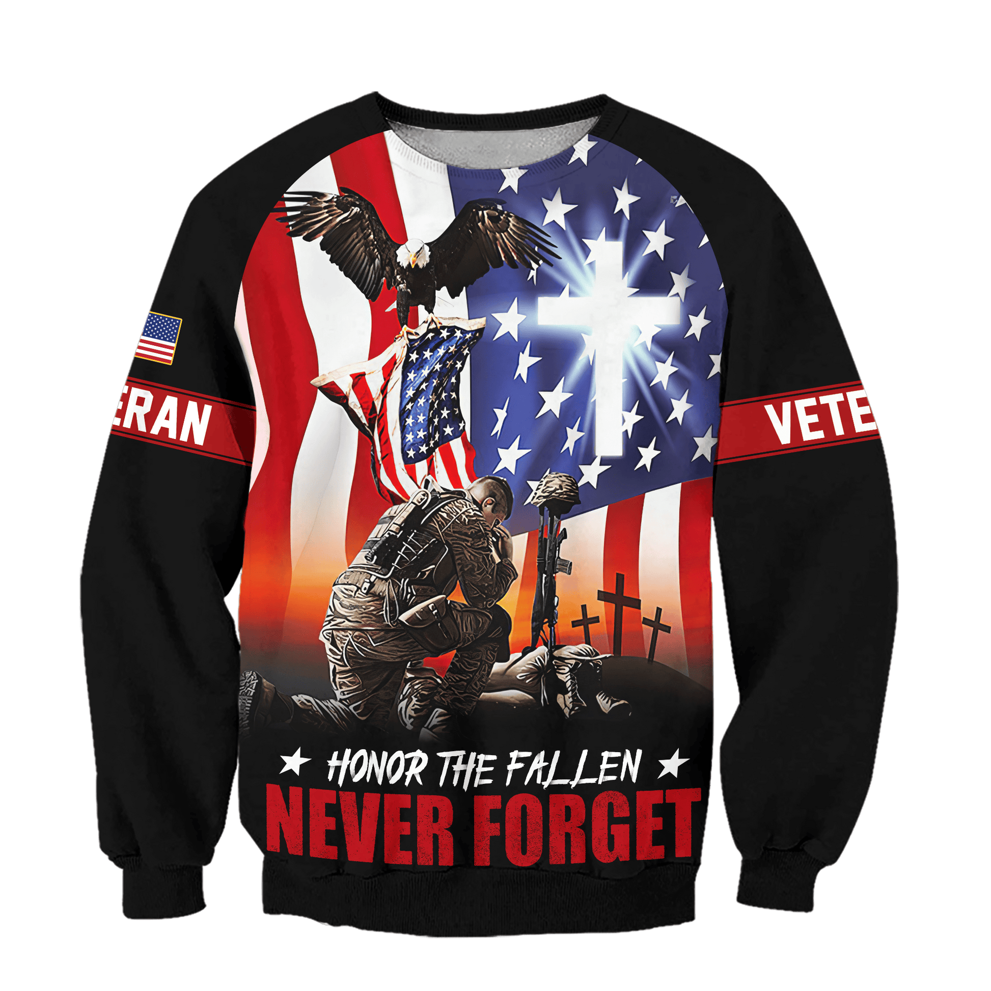 Honor The Fallen Never Forget - US Veteran, Gifts for Veterans, Veterans Day, easychoo.com
