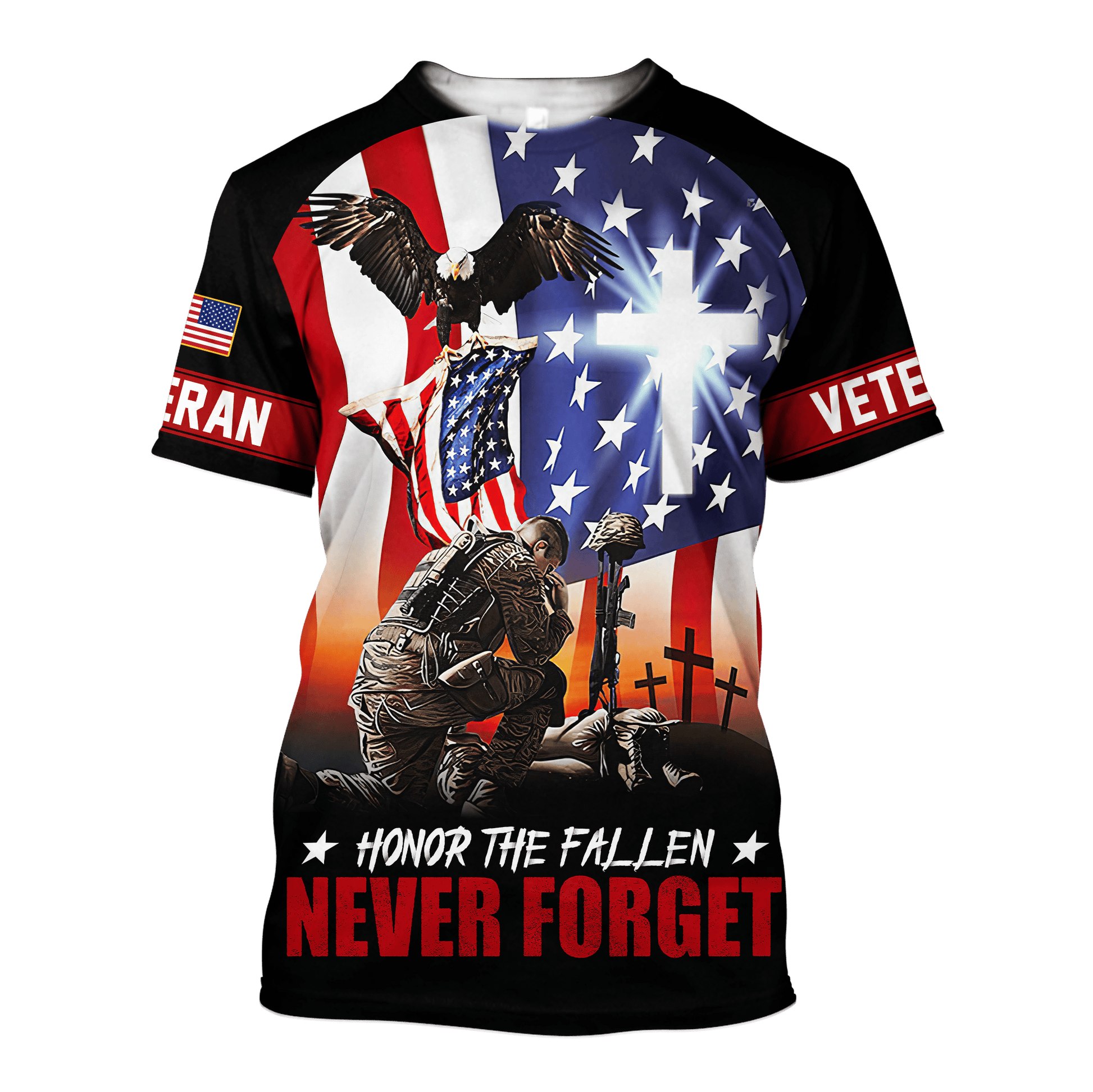 Honor The Fallen Never Forget - US Veteran, Gifts for Veterans, Veterans Day, easychoo.com