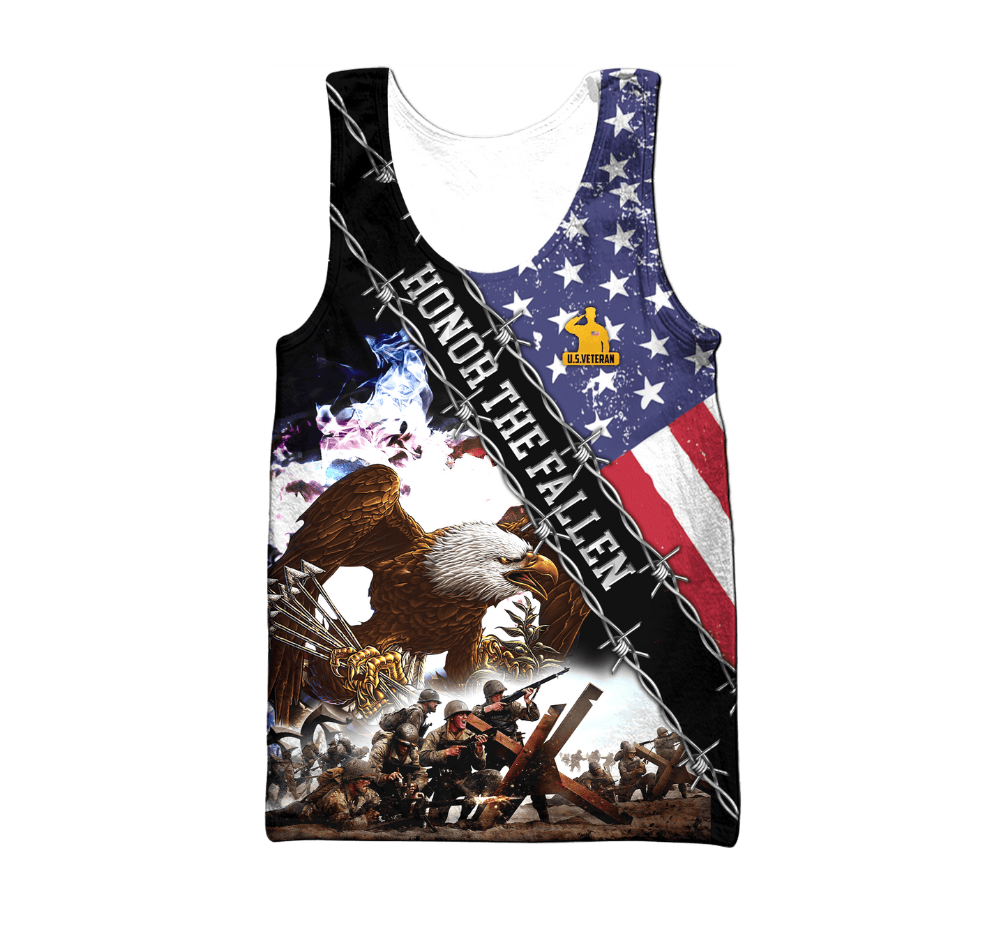 Honor The Fallen - US Veteran, Gifts for Veterans, Veterans Day, easychoo.com