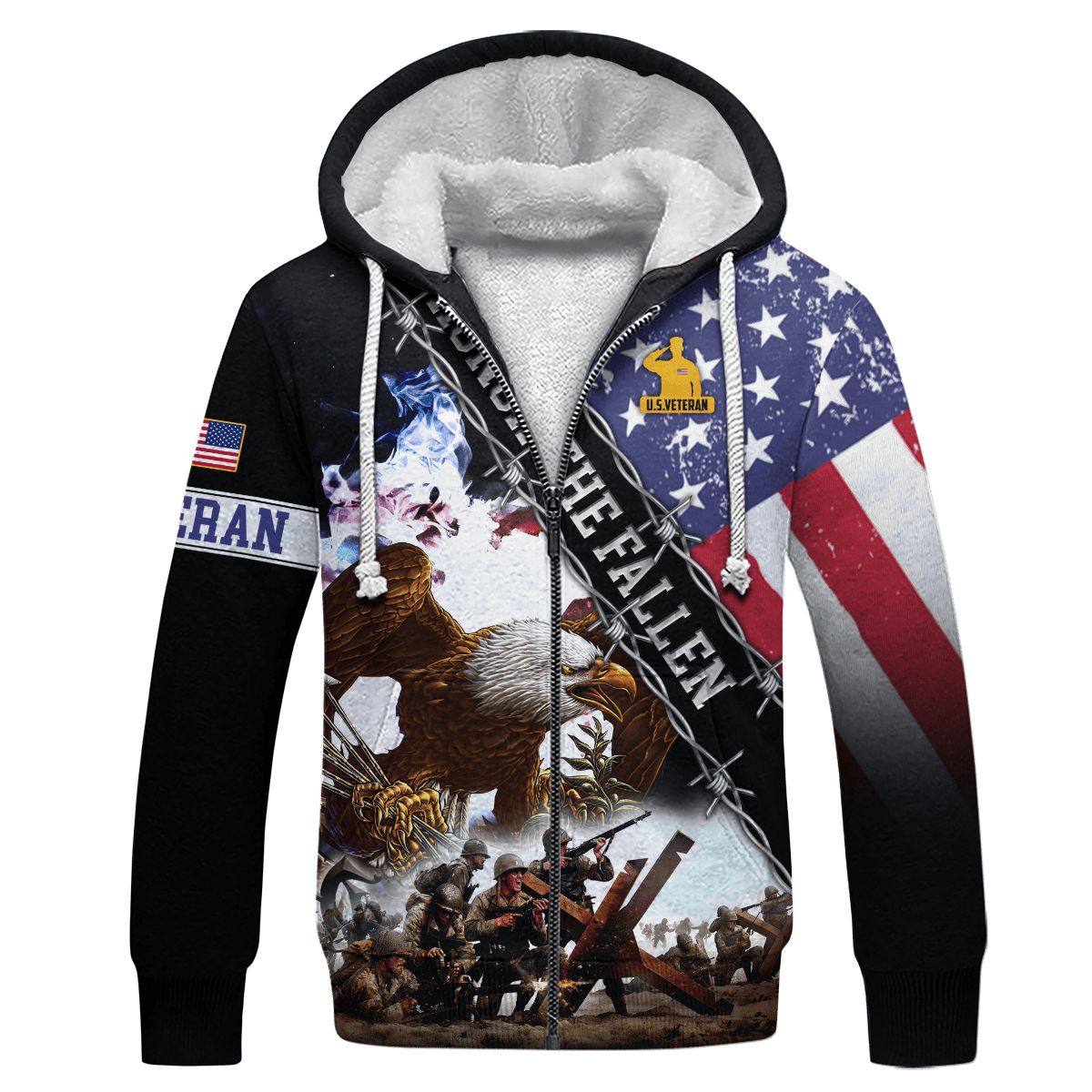 Honor The Fallen - US Veteran, Gifts for Veterans, Veterans Day, easychoo.com