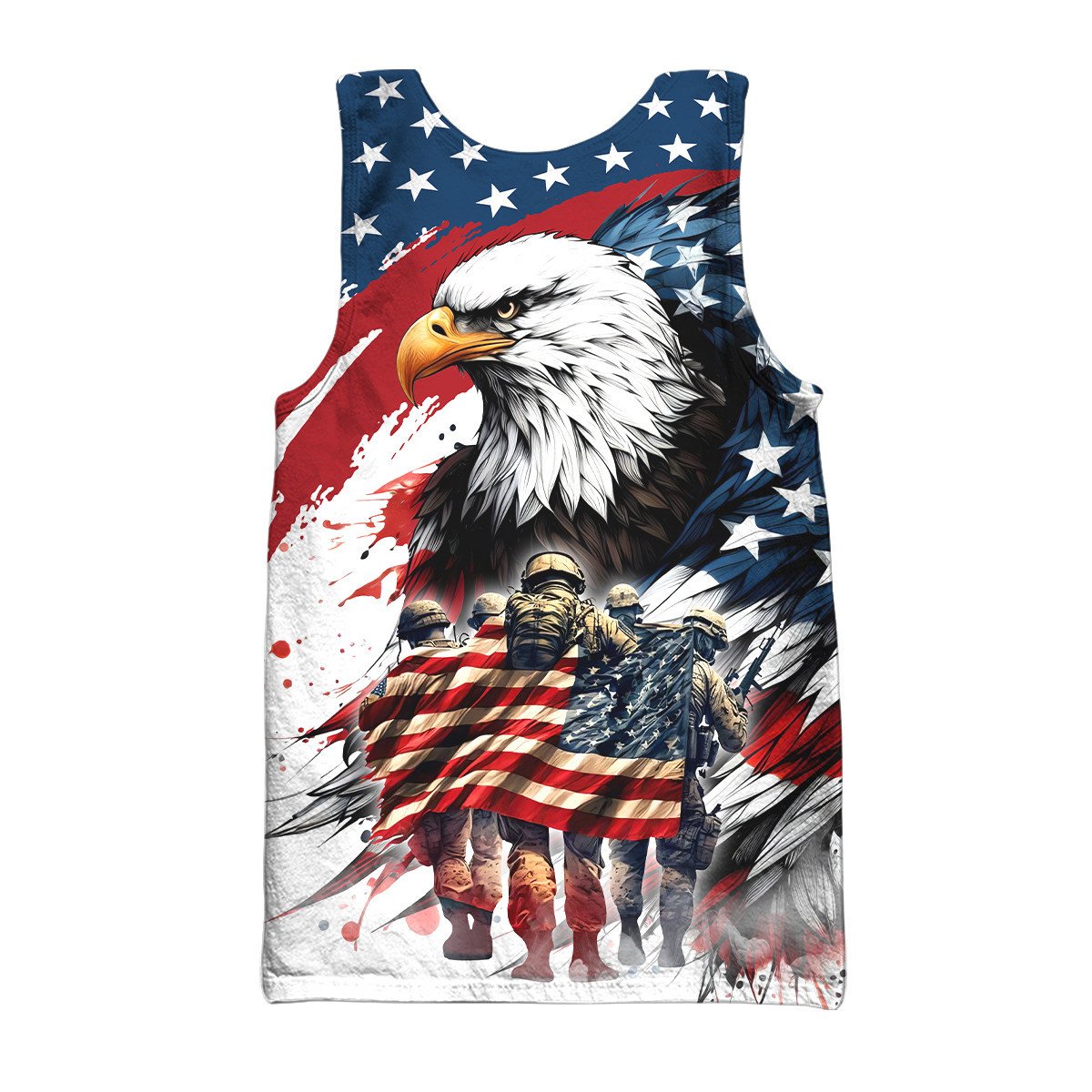 Zip Hoodie - Let Freedom Ring, Independence Day, Veterans Day , Gifts for veterans, easychoo.com