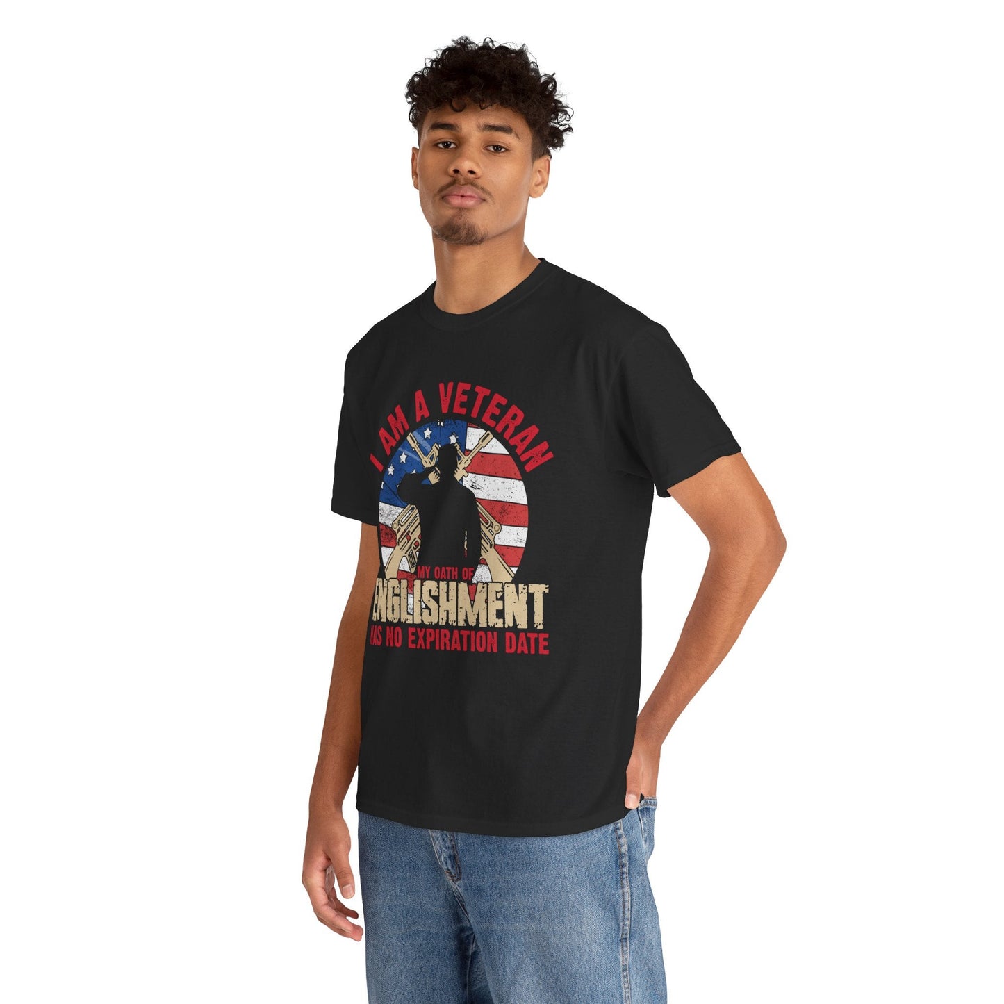 I Am A Veteran - Veterans Day, Veterans US, Gifts for Veterans, Unisex Standard T-Shirt, easychoo.com