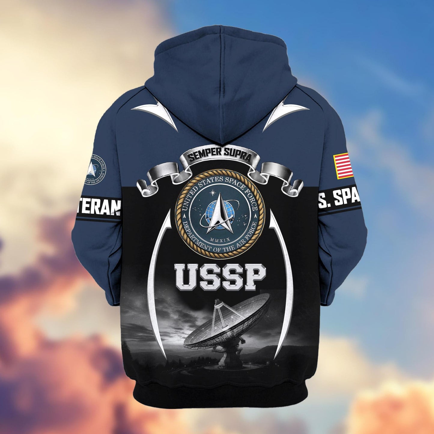 Premium US Veterans Zip Hoodie HD150821, Gifts For US Veterans, Gifts On Father's Day, Veterans Day., easychoo.com